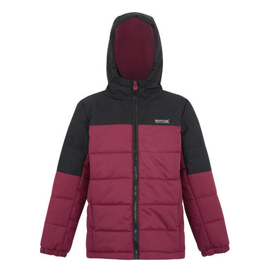 Veste Isolante LOFTHOUSE Enfant (Noir / Rouge Sombre)