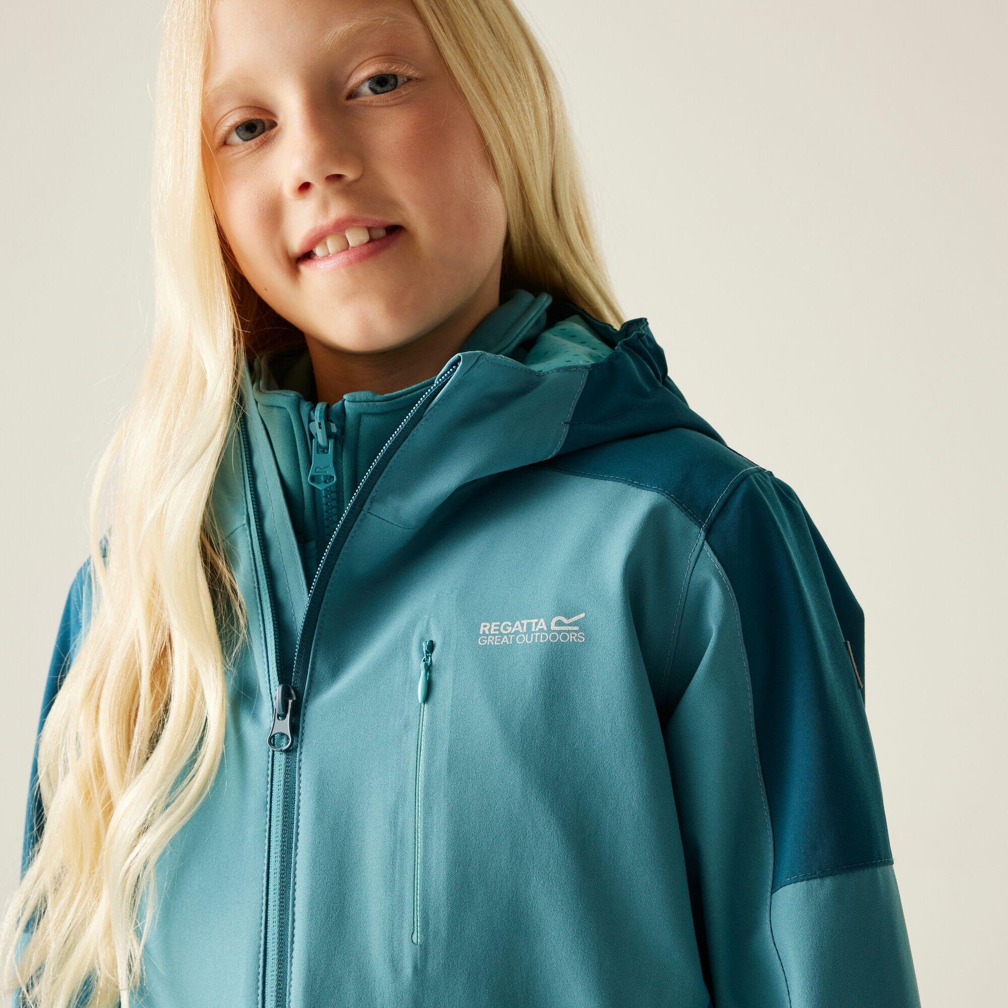 Chaqueta impermeable, transpirable y elástica 3 en 1 Trekktain para niños 5/7