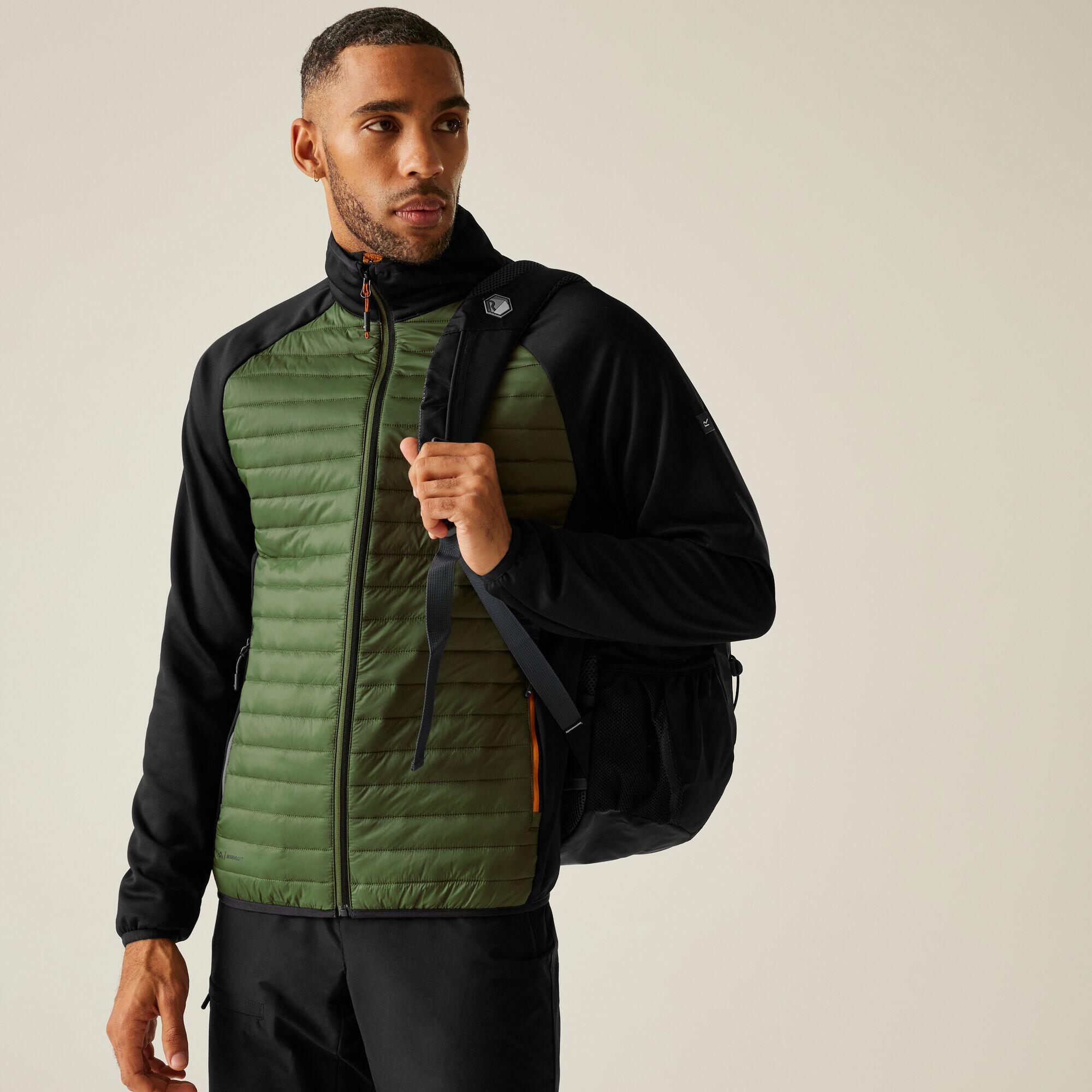 Regatta - Veste Clumber Hybride Matelassée Isolante Pour Homme - Doudoune Synthétique - Marron|vert - Decathlon