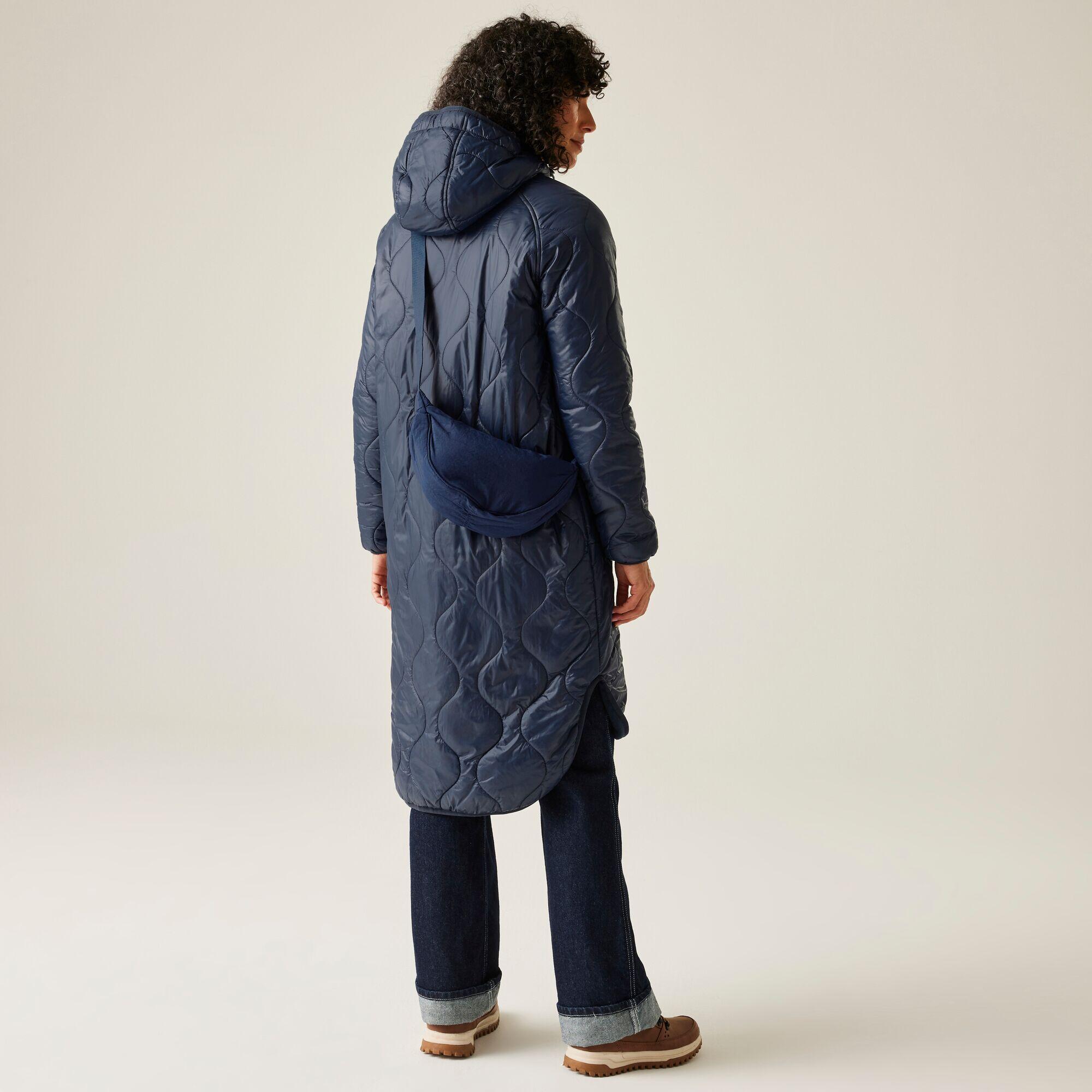 Veste Triea longue matelassée isolante à capuche pour femme 2/7
