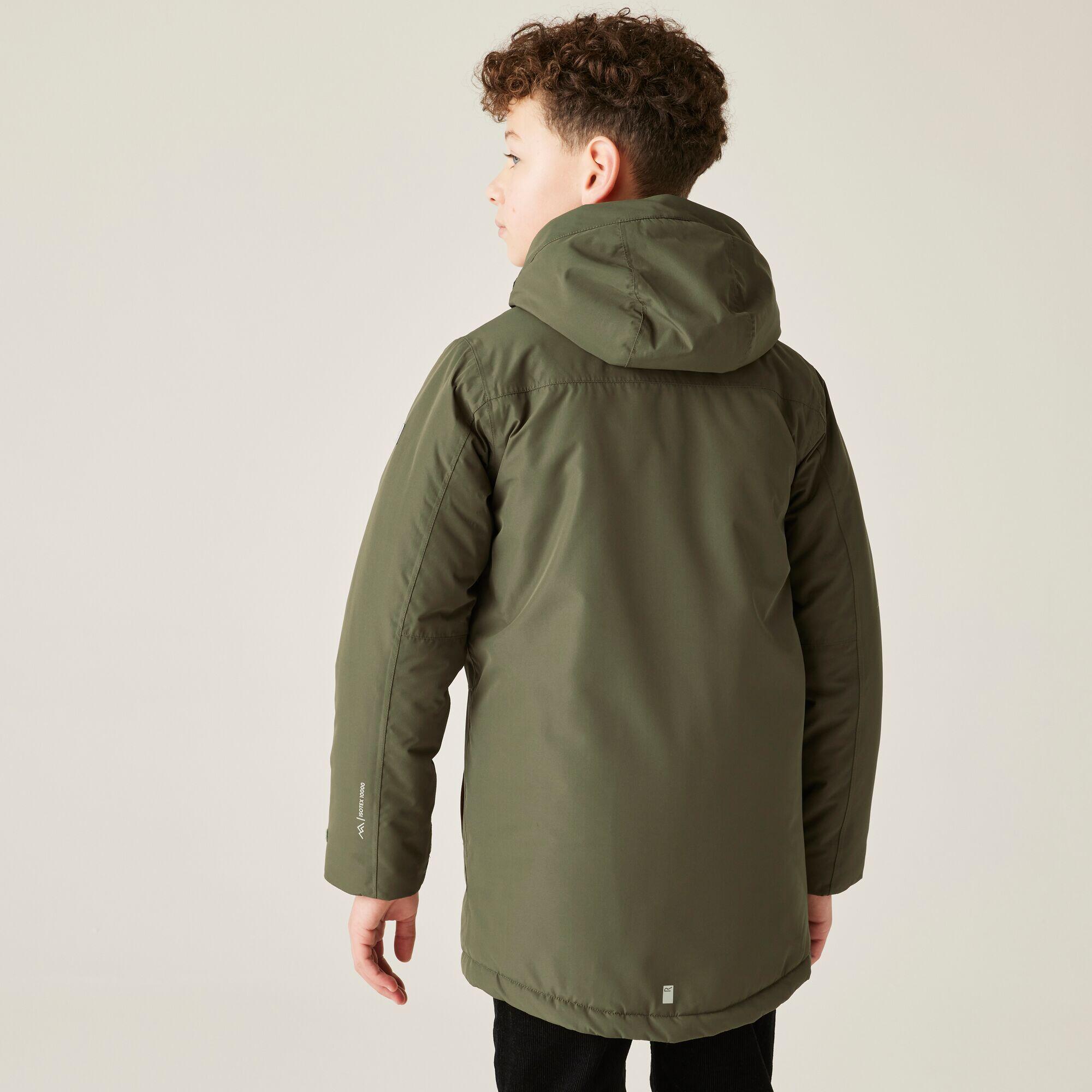Veste Farbank pour enfants, à capuche, imperméable, respirante et isolée 2/7