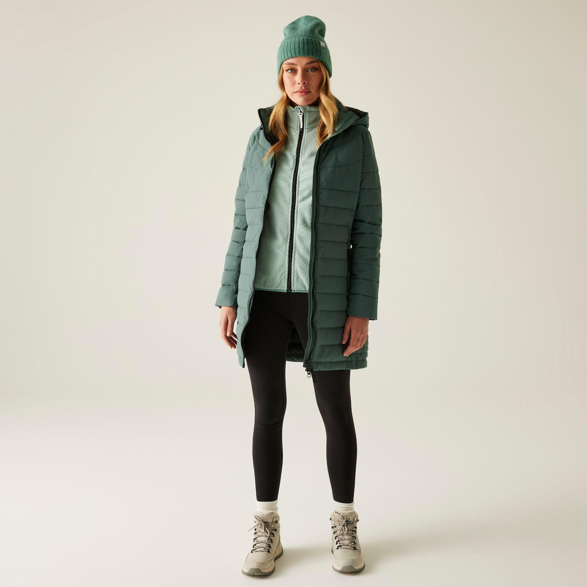 Veste Andria matelassée isolante à capuche déperlante pour femme 3/7