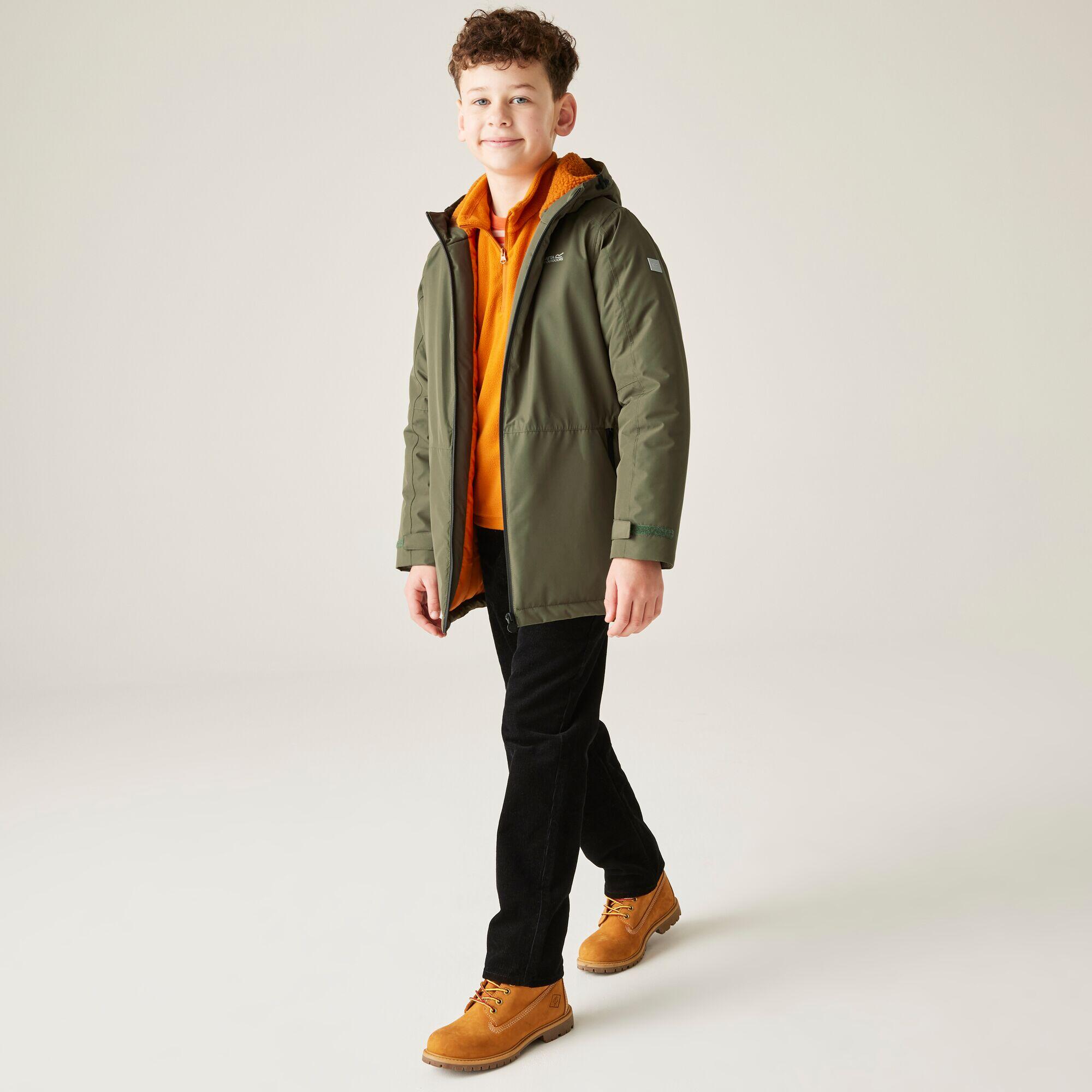 Veste Farbank pour enfants, à capuche, imperméable, respirante et isolée 3/7