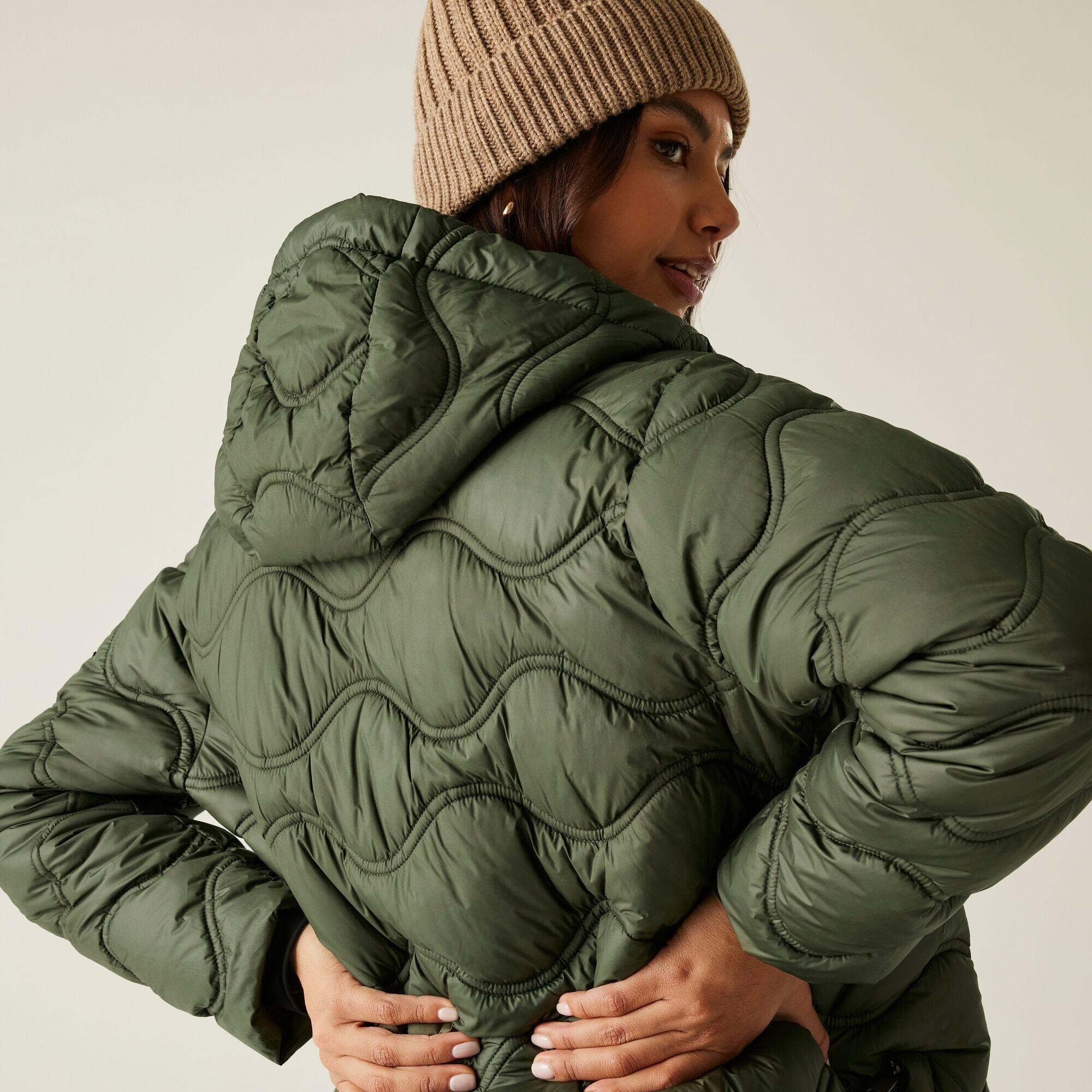 Veste Embrie longue matelassée isolante à capuche pour femme 5/7
