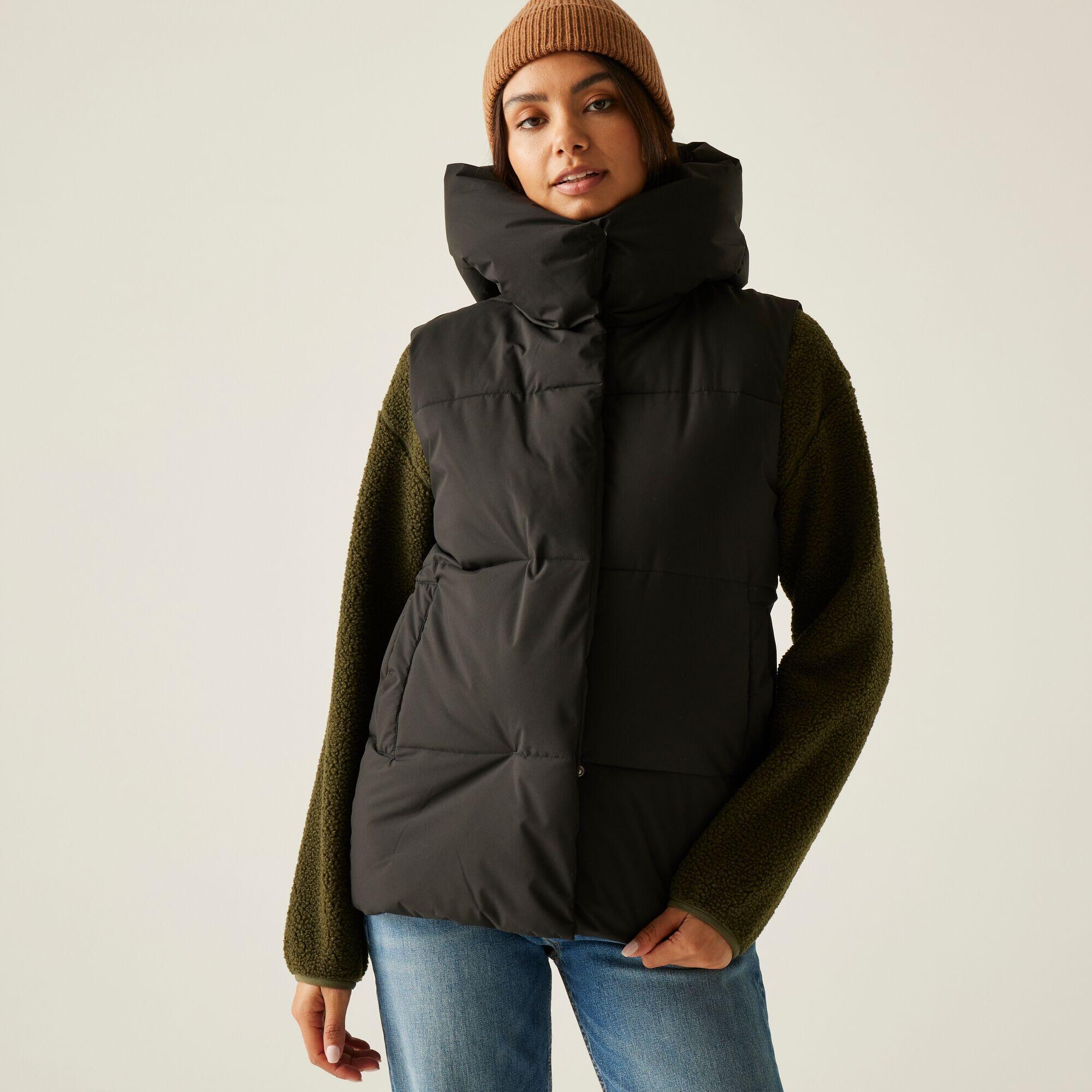 Gilet sans manches matelassé léger à capuche pour femme Kelse 4/7