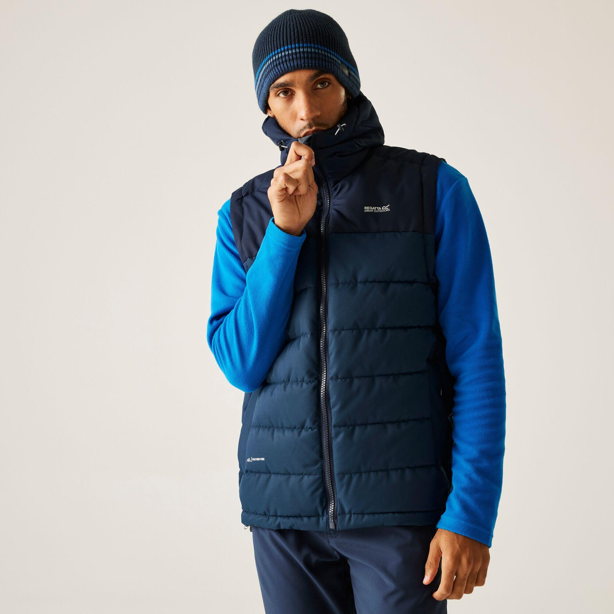 Regatta - Gilet Sans Manches Matelassé Isolant Pour Homme Aldthorn - Doudoune Synthétique - Bleu|vert - Decathlon