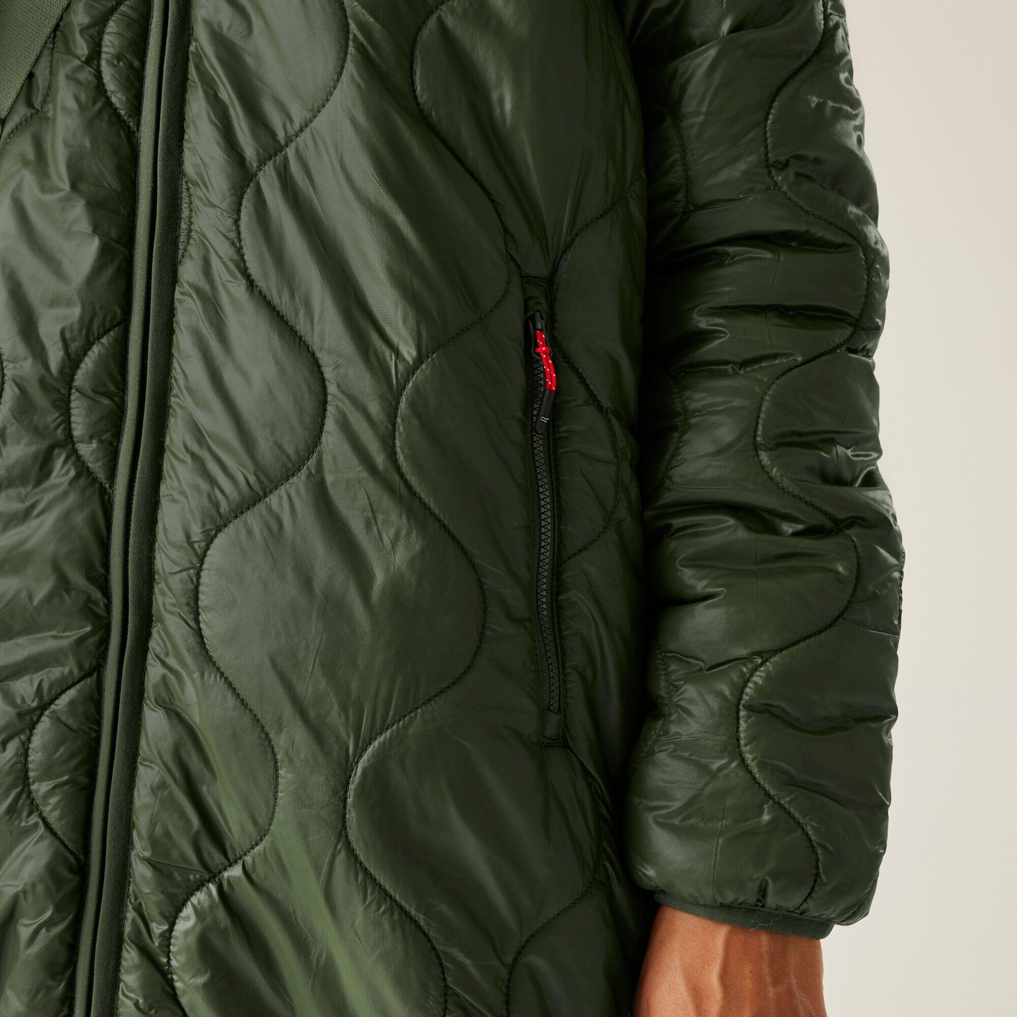 Veste Triea longue matelassée isolante à capuche pour femme 4/7