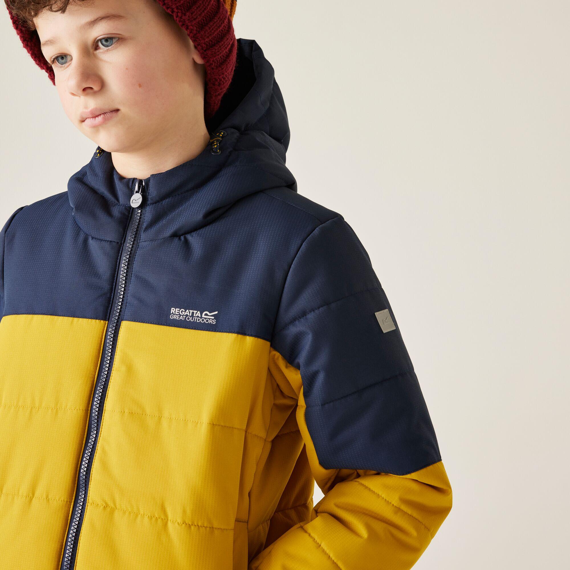 Lofthouse bestendige isolerende donsjas met capuchon voor kinderen 5/7