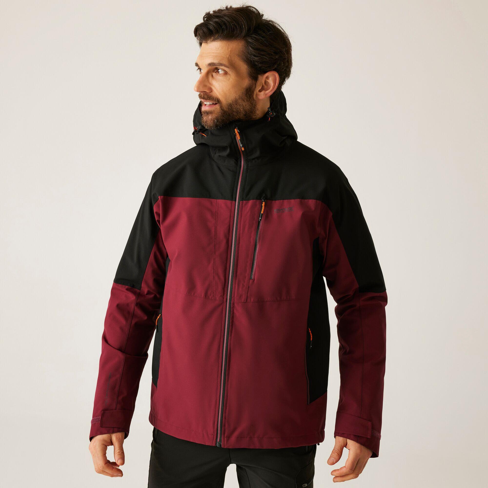 Regatta - Veste Wentwood 3 En 1 Imperméable Pour Homme - Doudoune Synthétique - Marron|rouge - Decathlon