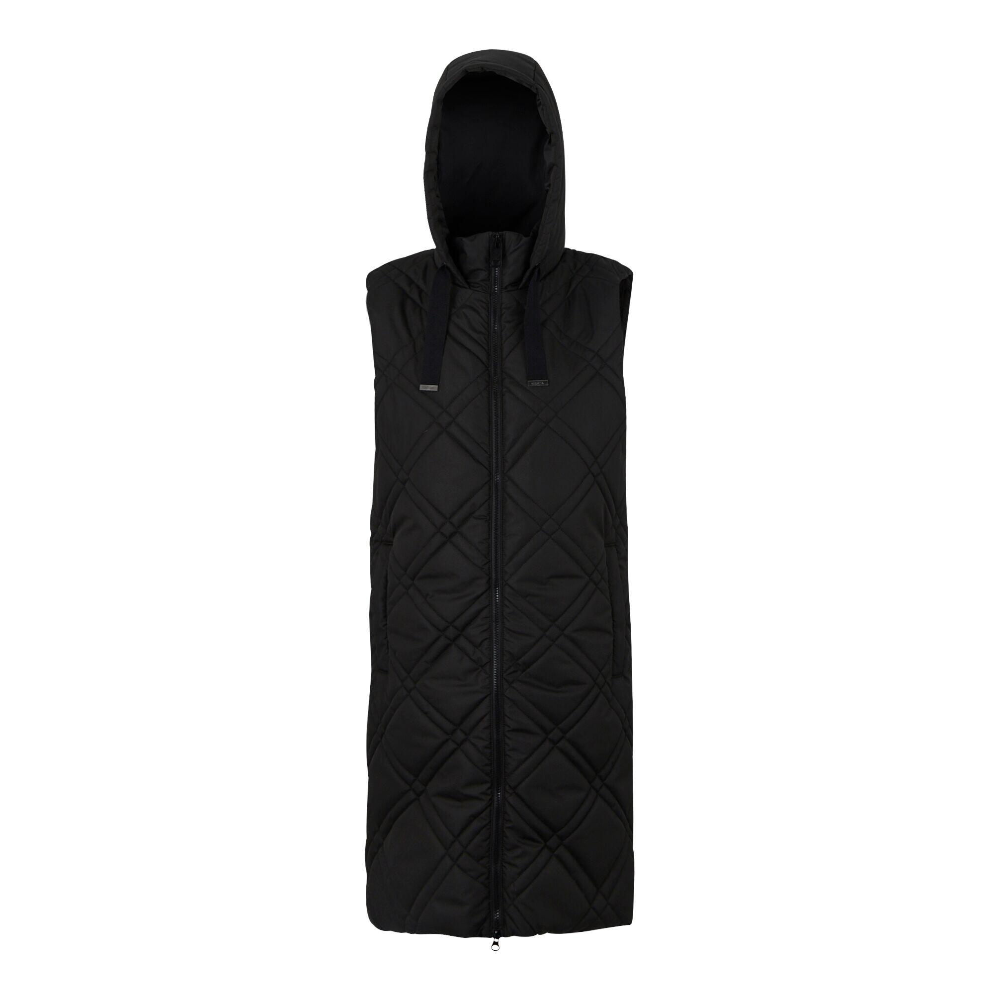 Gilet sans manches long matelassé à capuche pour femme Rurietta 7/7
