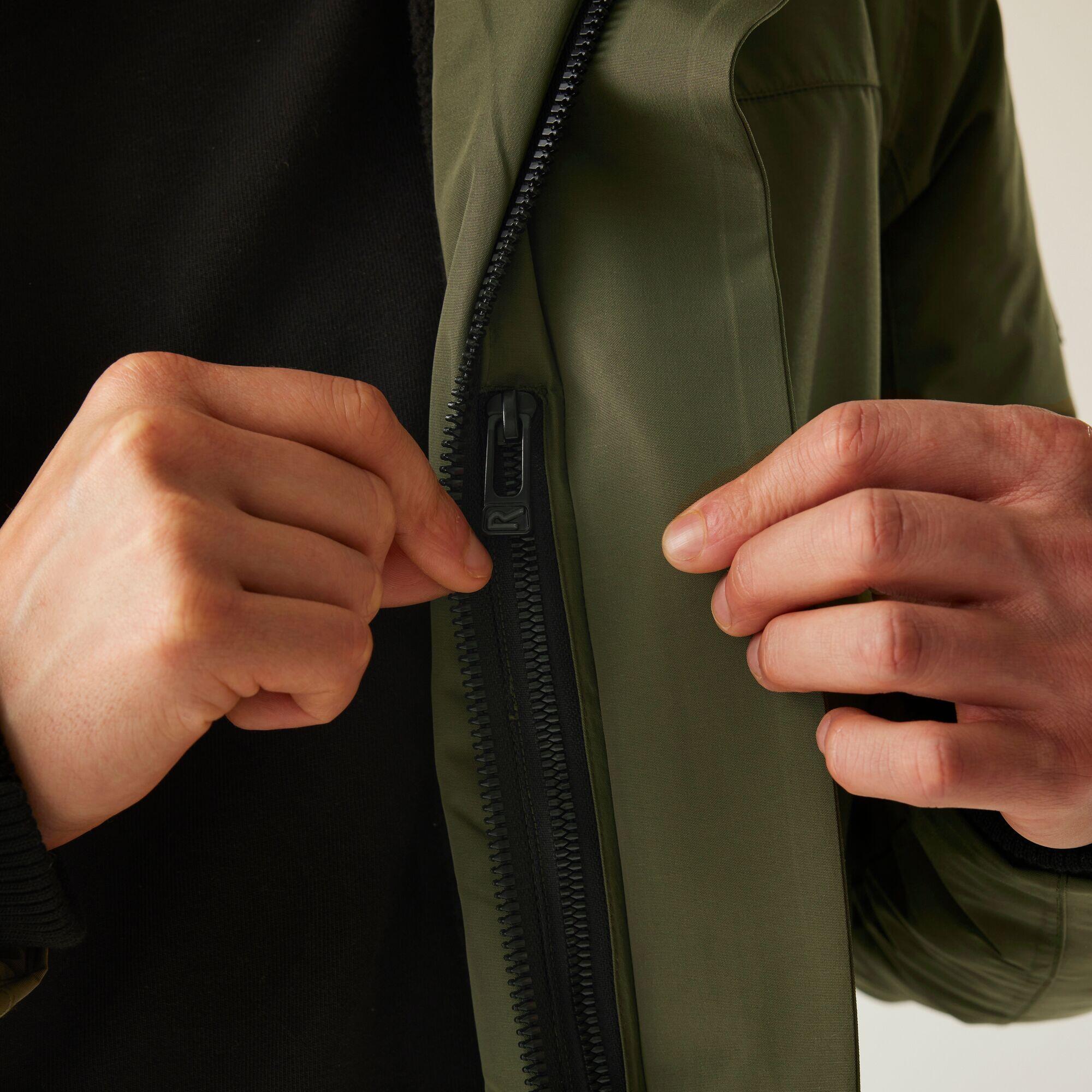 Veste Marron imperméable, respirante et isolée pour homme 5/7