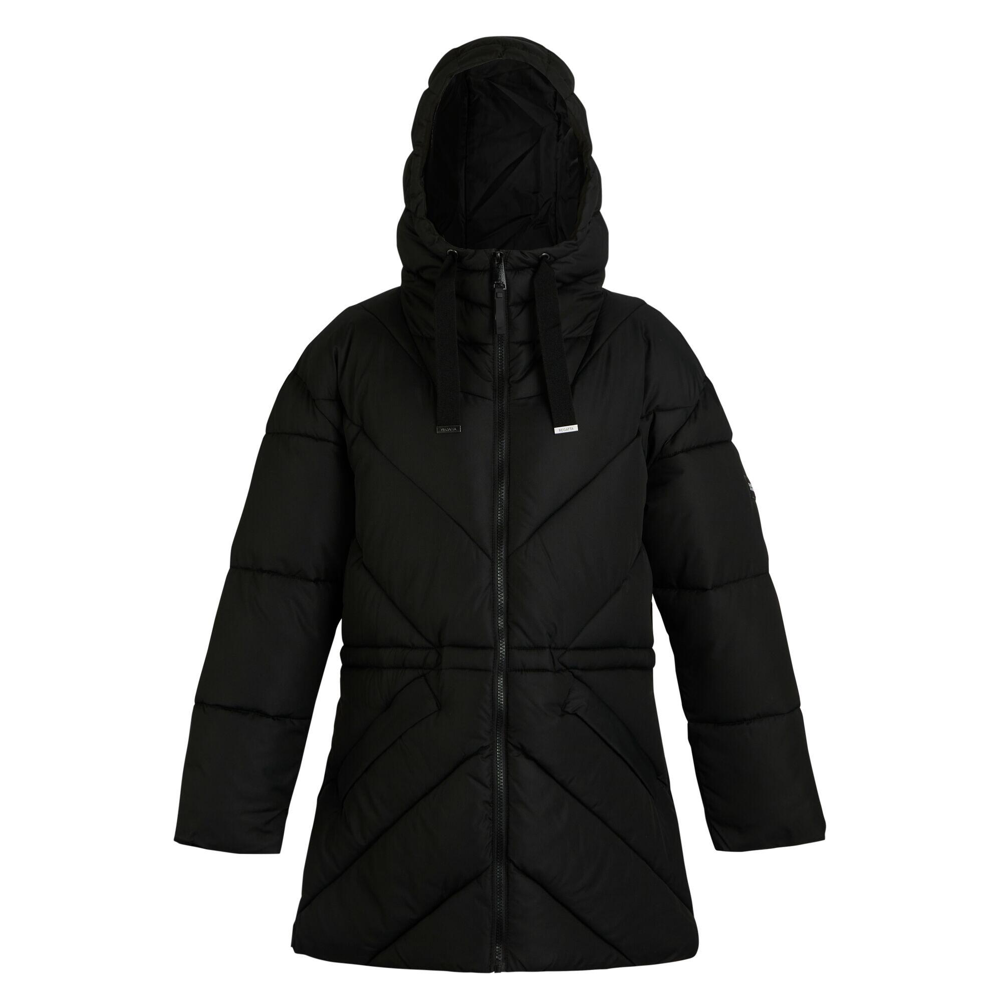 REGATTA Casaco acolchoado acolchoado Rusey para senhora/senhora Preto