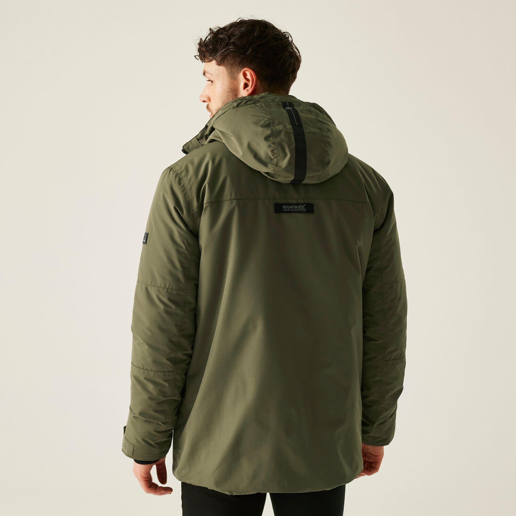Veste Marron imperméable, respirante et isolée pour homme 2/7