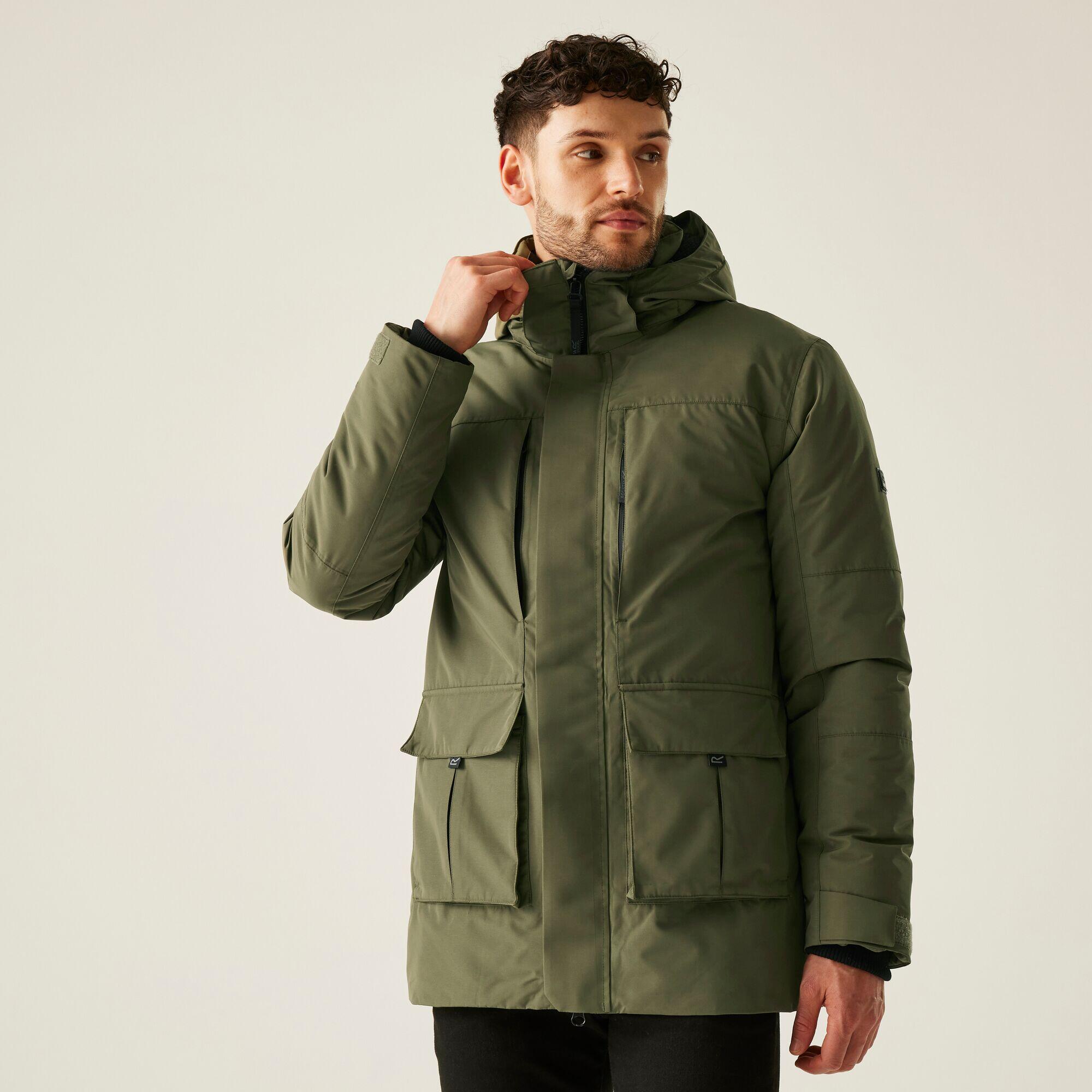 Veste Marron imperméable, respirante et isolée pour homme 3/7