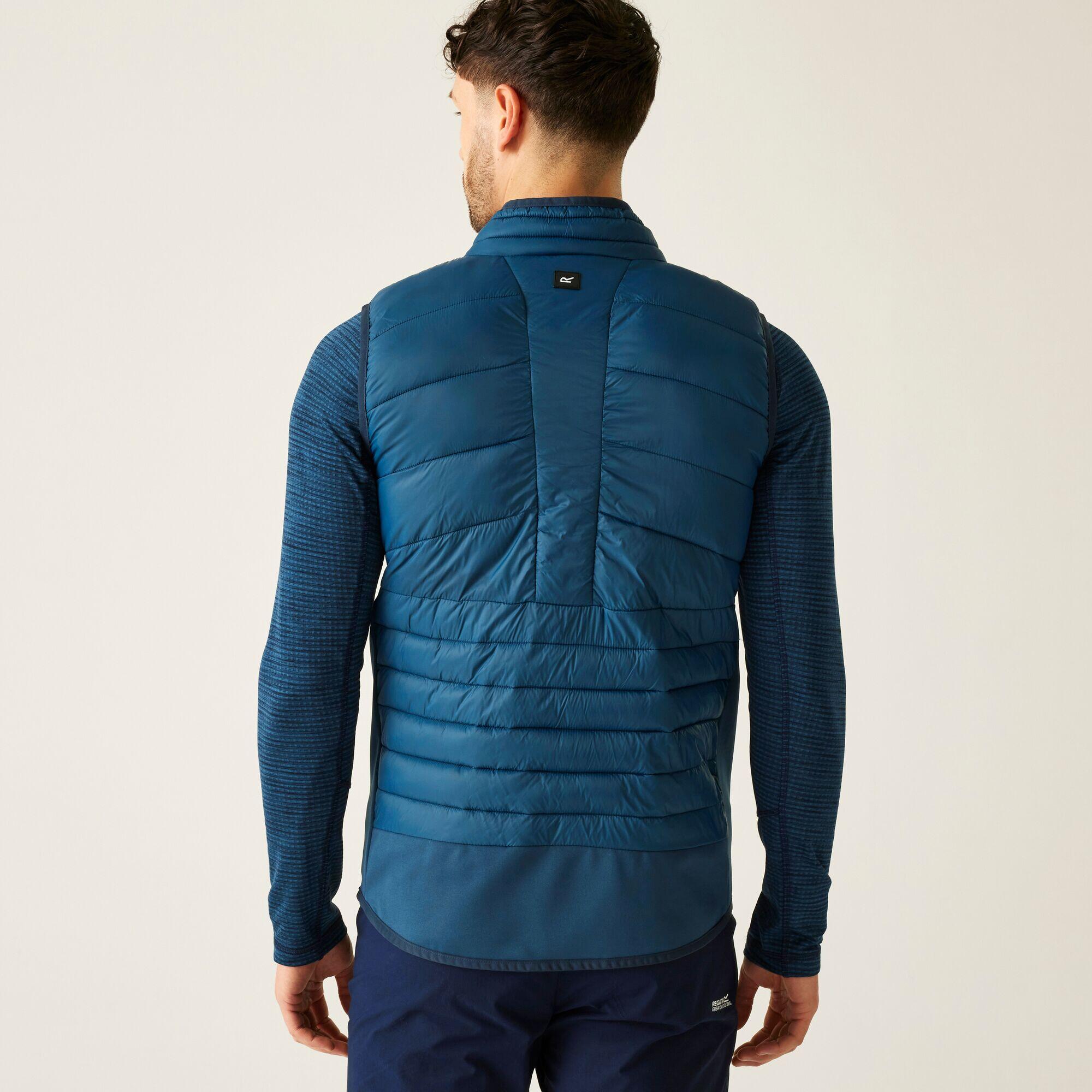 Chaleco acolchado híbrido Leedre para hombre 2/7