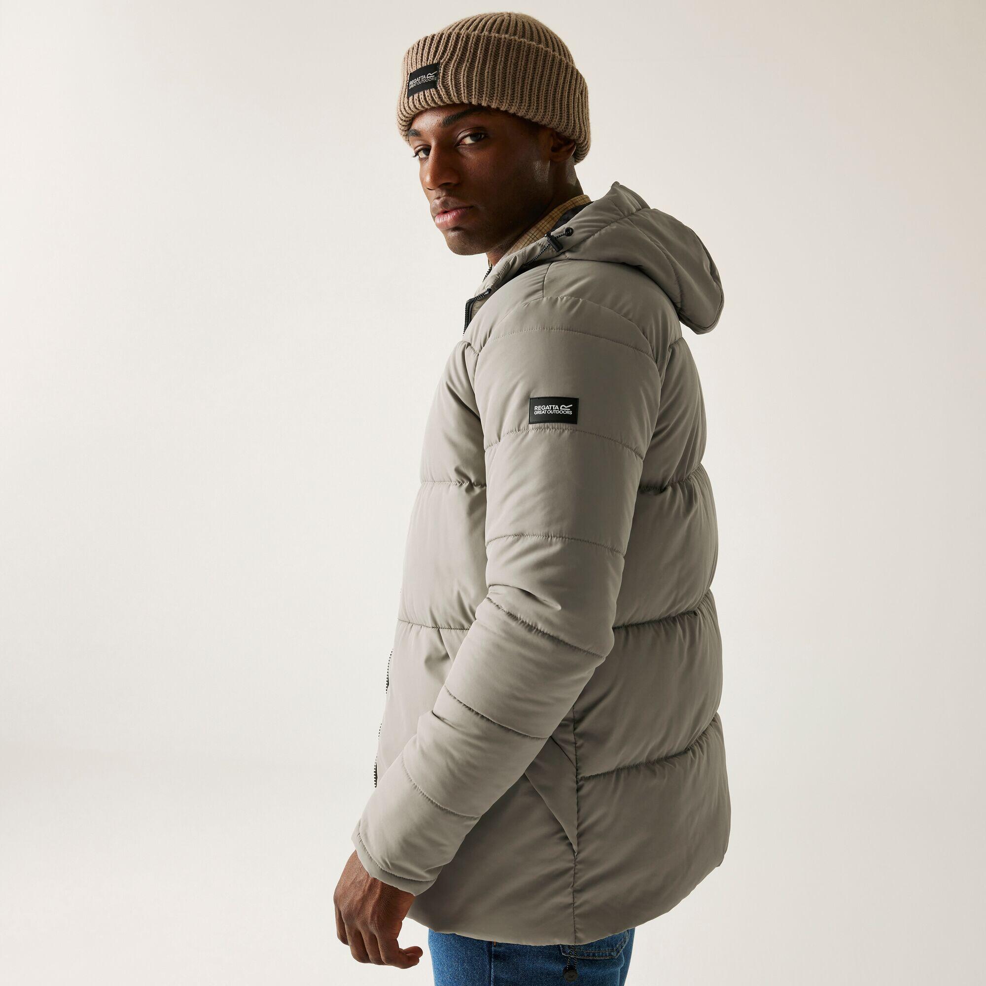 Parka Homme Regatta Grise Taille M – Capuche, Imperméable – Occasion Bon état