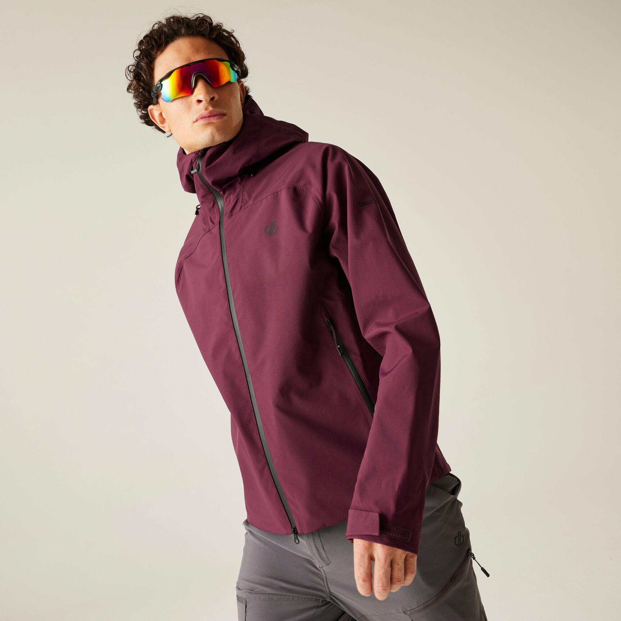 Dare 2b - Hommes Mèche Imperméable Respirant Mountain Shell - Coupe-pluie - Violet - Decathlon