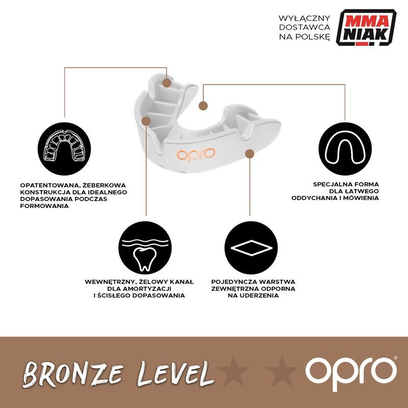 Proteza Opro Junior Bronz Level Albastra Opro