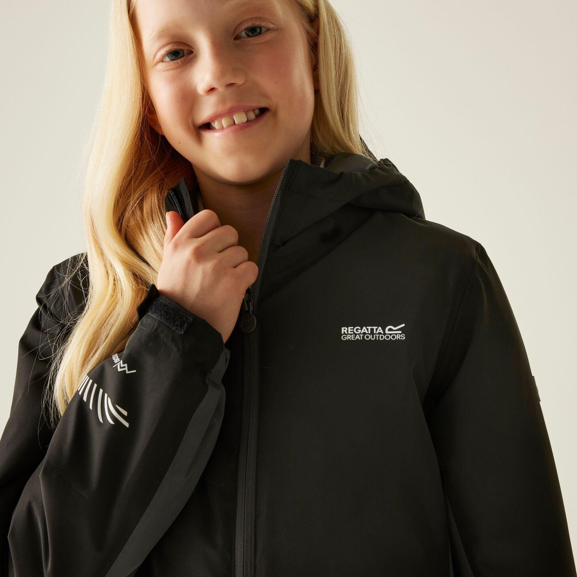 Veste Hurdle pour enfants, à capuche, imperméable, respirante et isolée 6/7