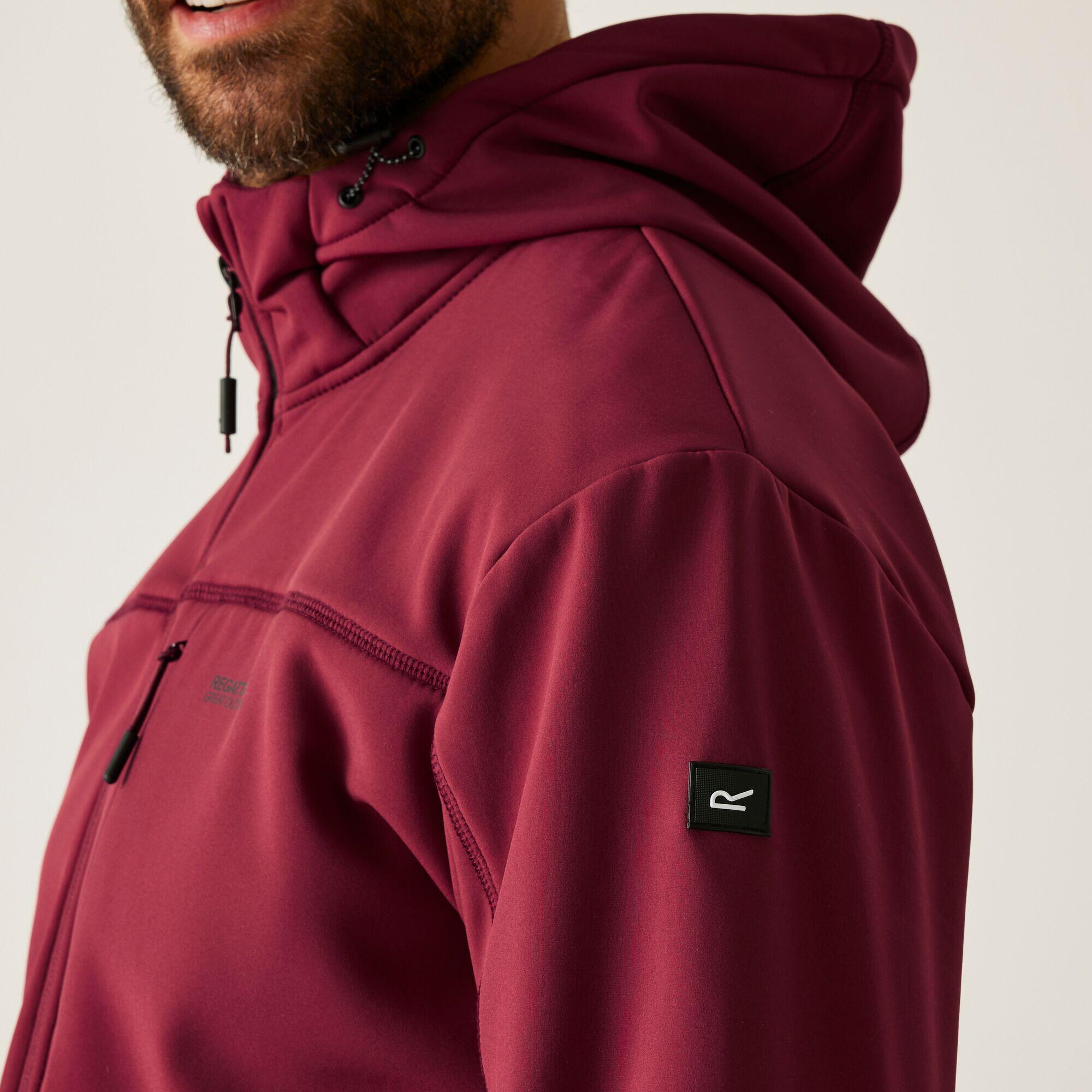 Giacca softshell stretch da uomo Ossek, antivento 5/7