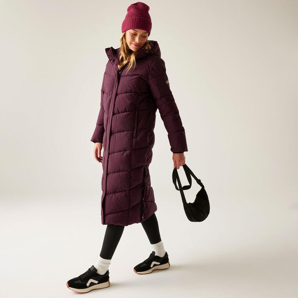 Womens Eloria Longline Hooded Insulating Quilted Jacket