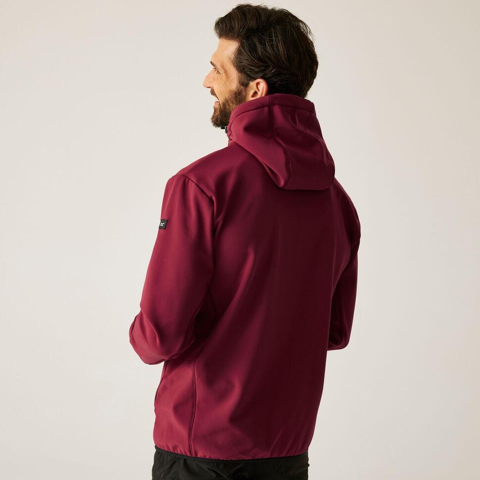 Kurtka męska softshell przeciwdeszczowy Ossek