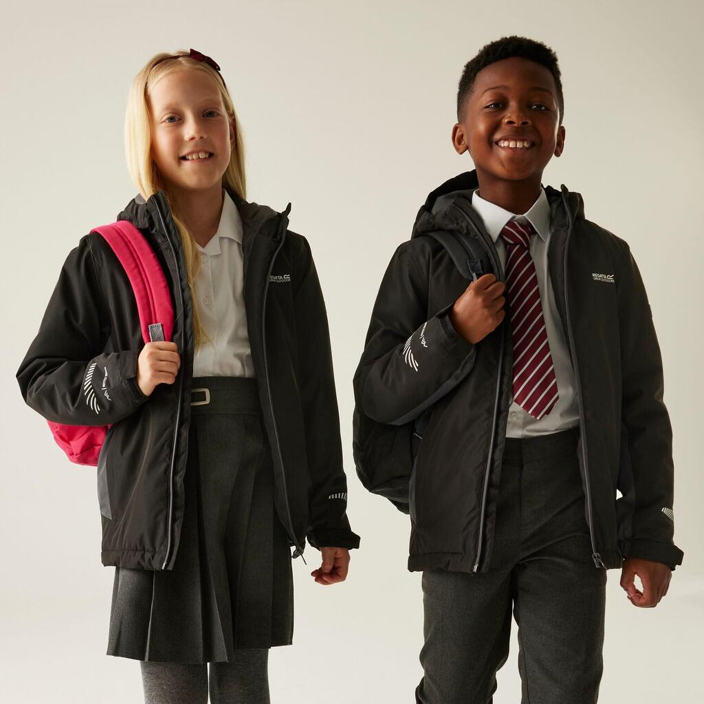 Kids Hurdle Hooded Waterproof Breathable Insulated Jacket