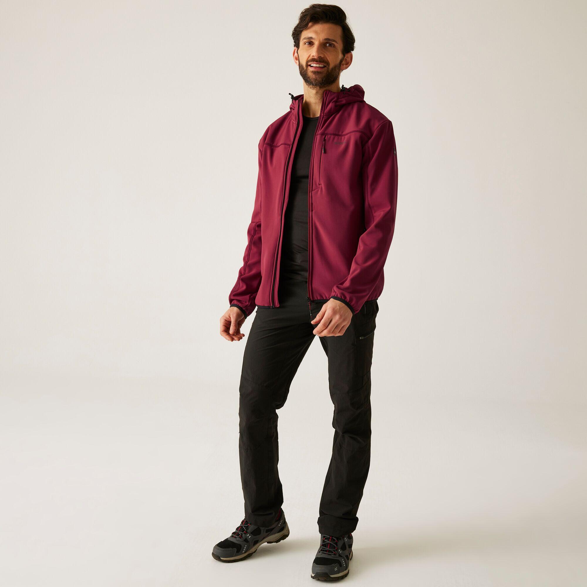 Giacca softshell stretch da uomo Ossek, antivento 3/7
