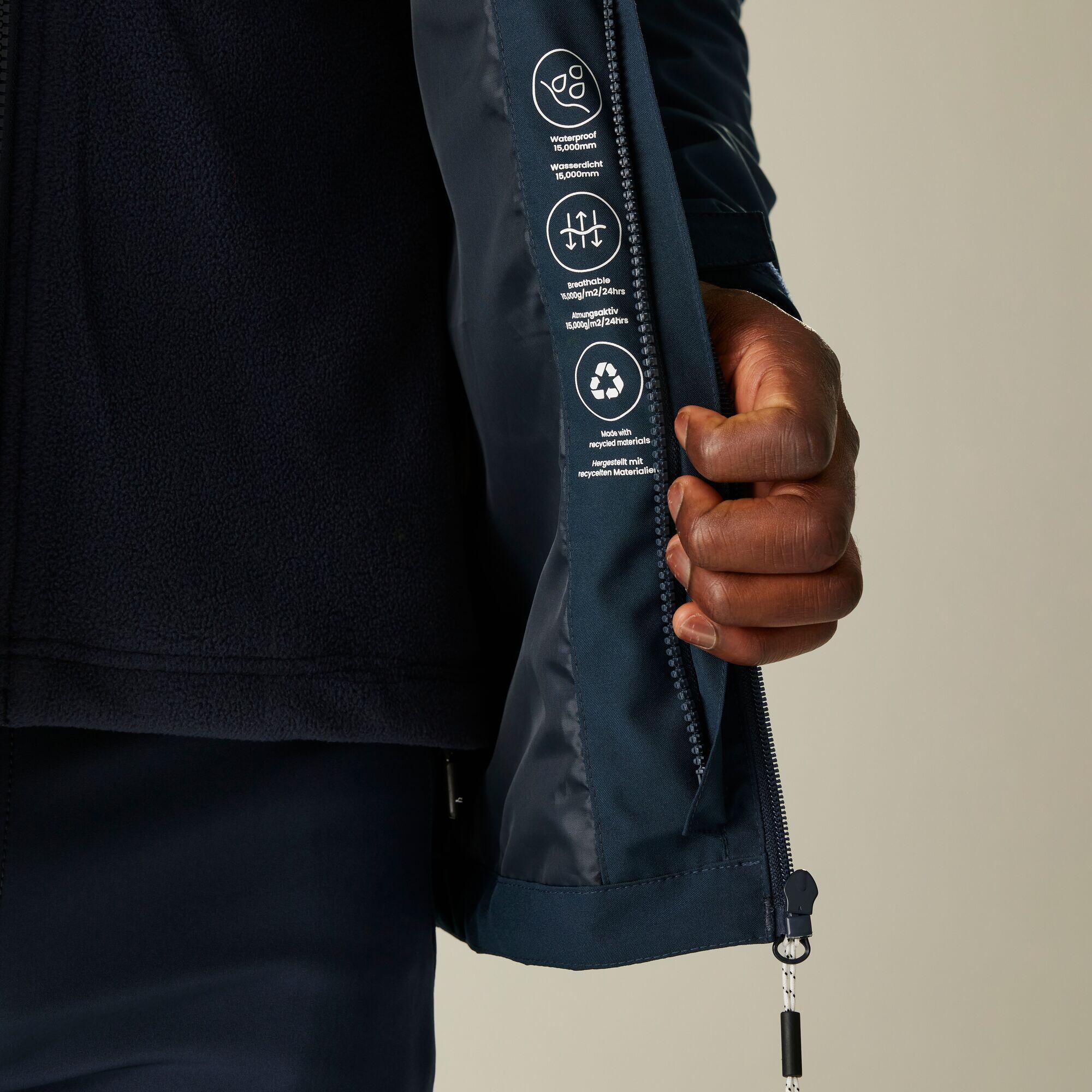 Coriver 3-in-1 waterdichte ademende jas voor heren 5/7