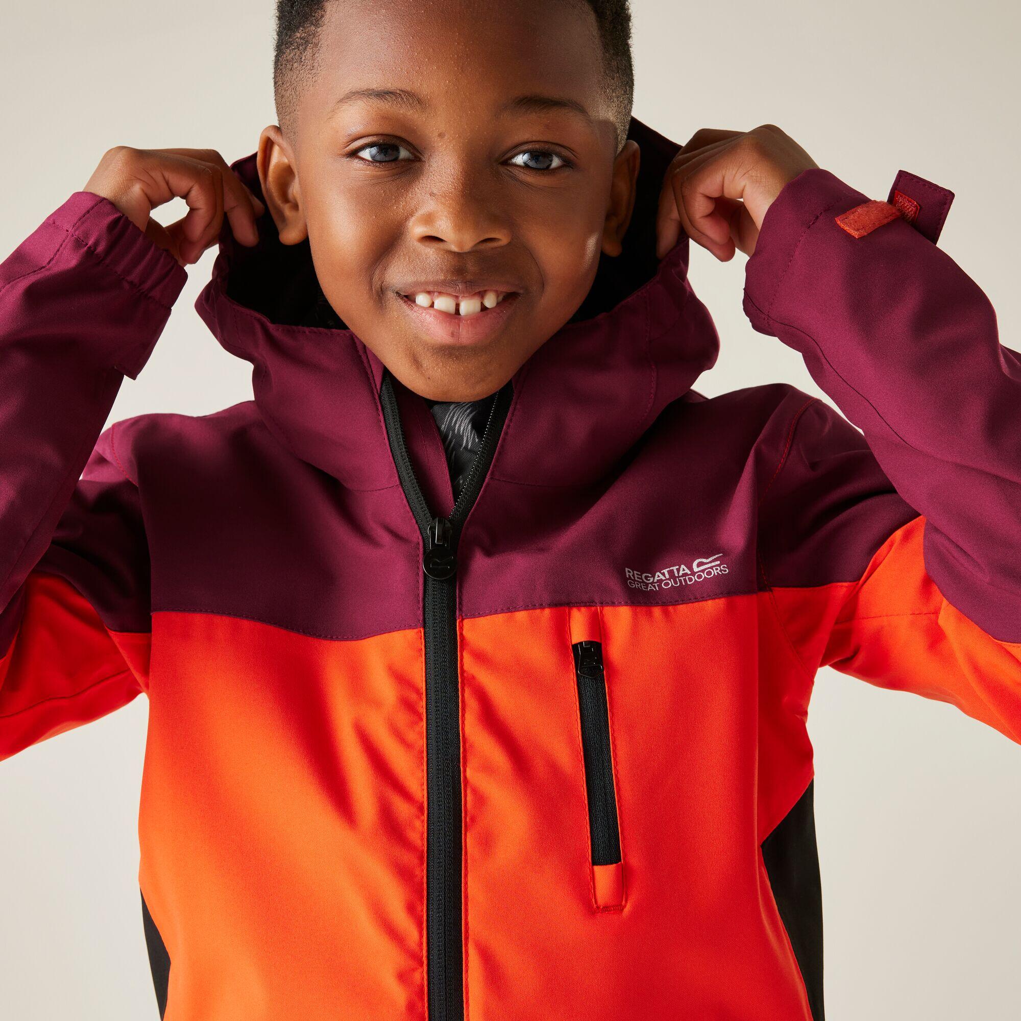 Giacca impermeabile, traspirante ed elasticizzata Trekktain 3 in 1 da bambini 6/7