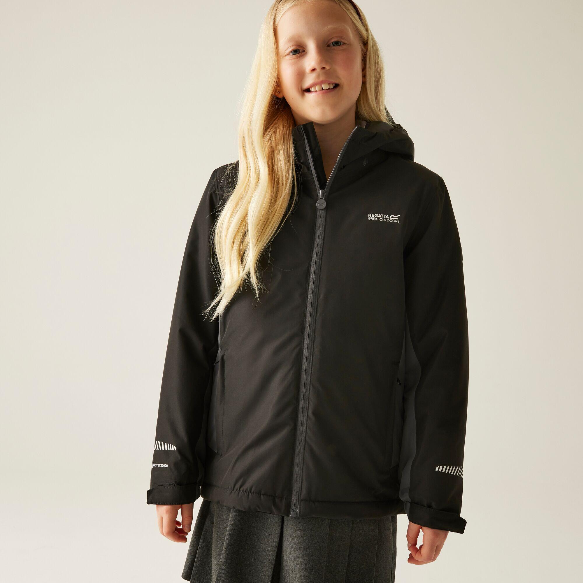 Veste Hurdle pour enfants, à capuche, imperméable, respirante et isolée 5/7