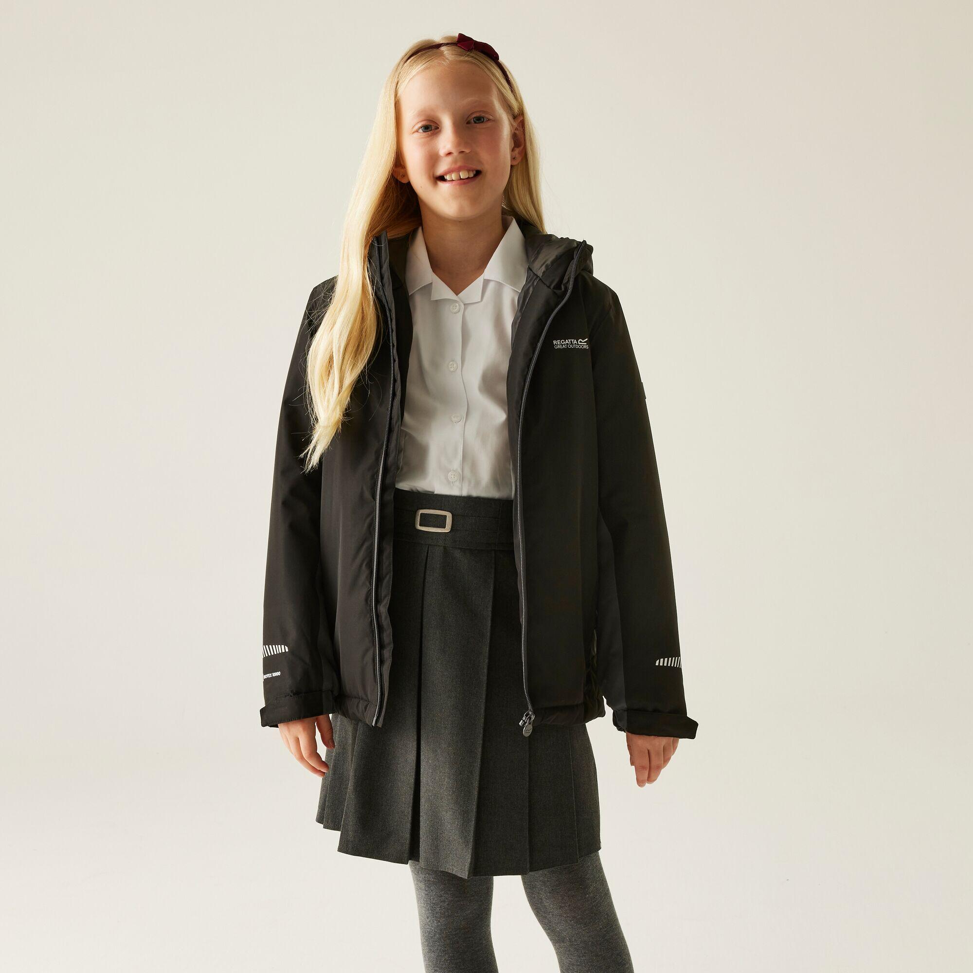 Veste Hurdle pour enfants, à capuche, imperméable, respirante et isolée 2/7