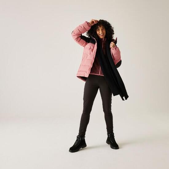 Aldthorn Wasserabweisende Wärmende Steppjacke mit Kapuze für Damen