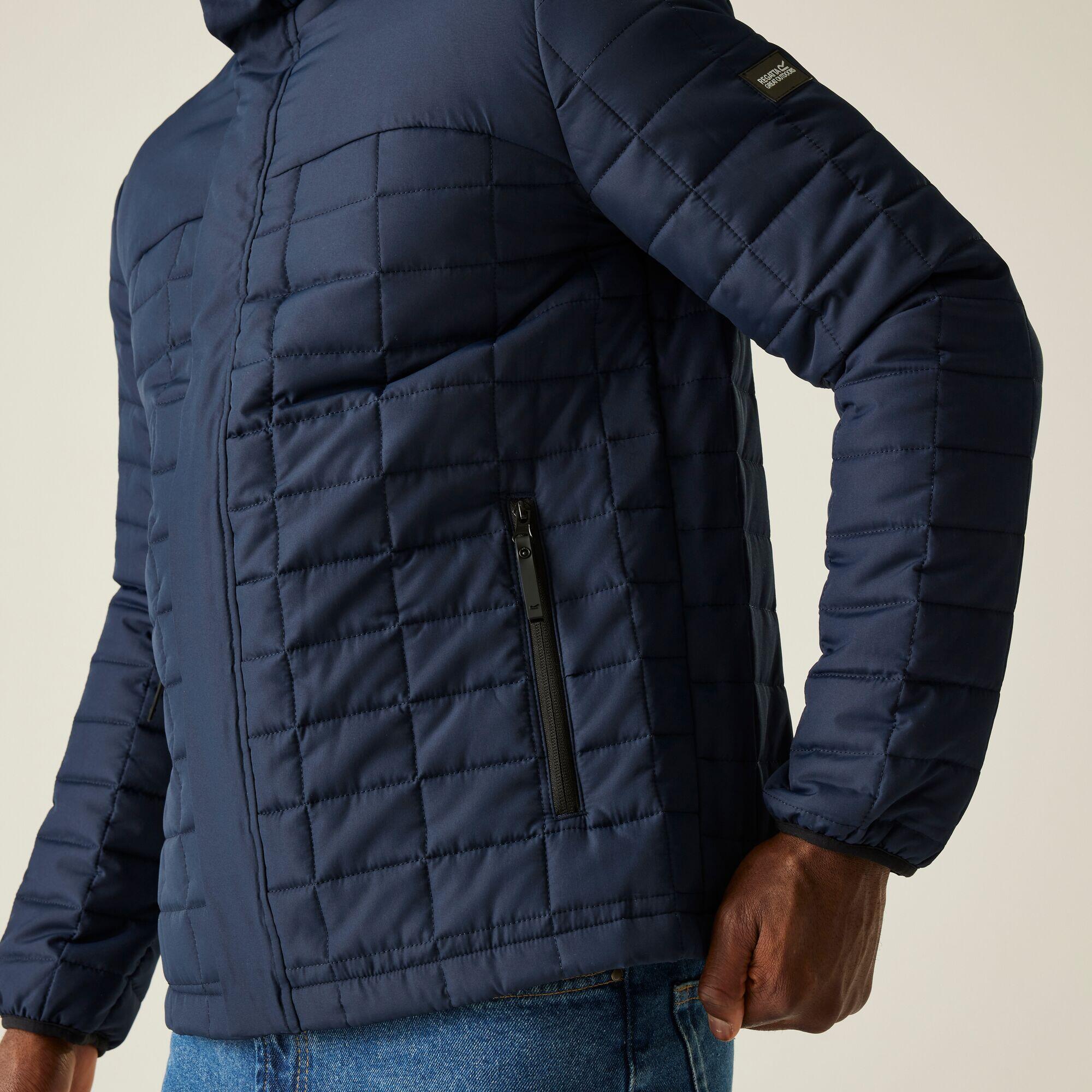 Blend BHZipke Giacca Trapuntata Uomo: Con Cappuccio Rimovibile, Colletto Alto, Vestibilità Regolare, Sostenibile