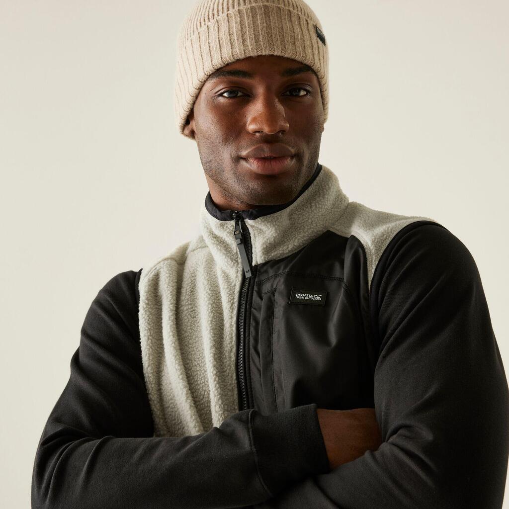 Mens Frankie Borg Full-Zip Gilet Bodywarmer