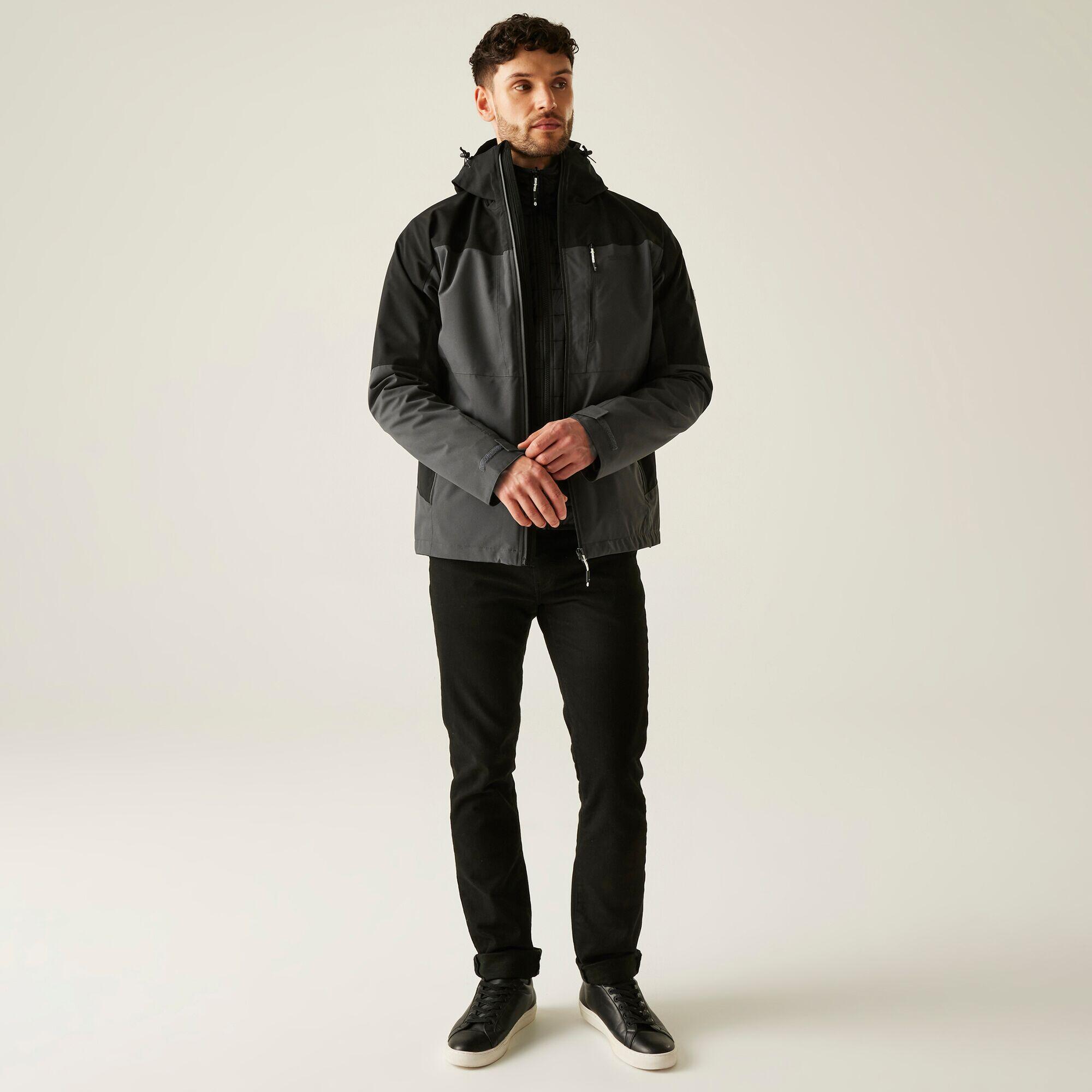 Giacca impermeabile Wentwood 3 in 1 da uomo. 3/7