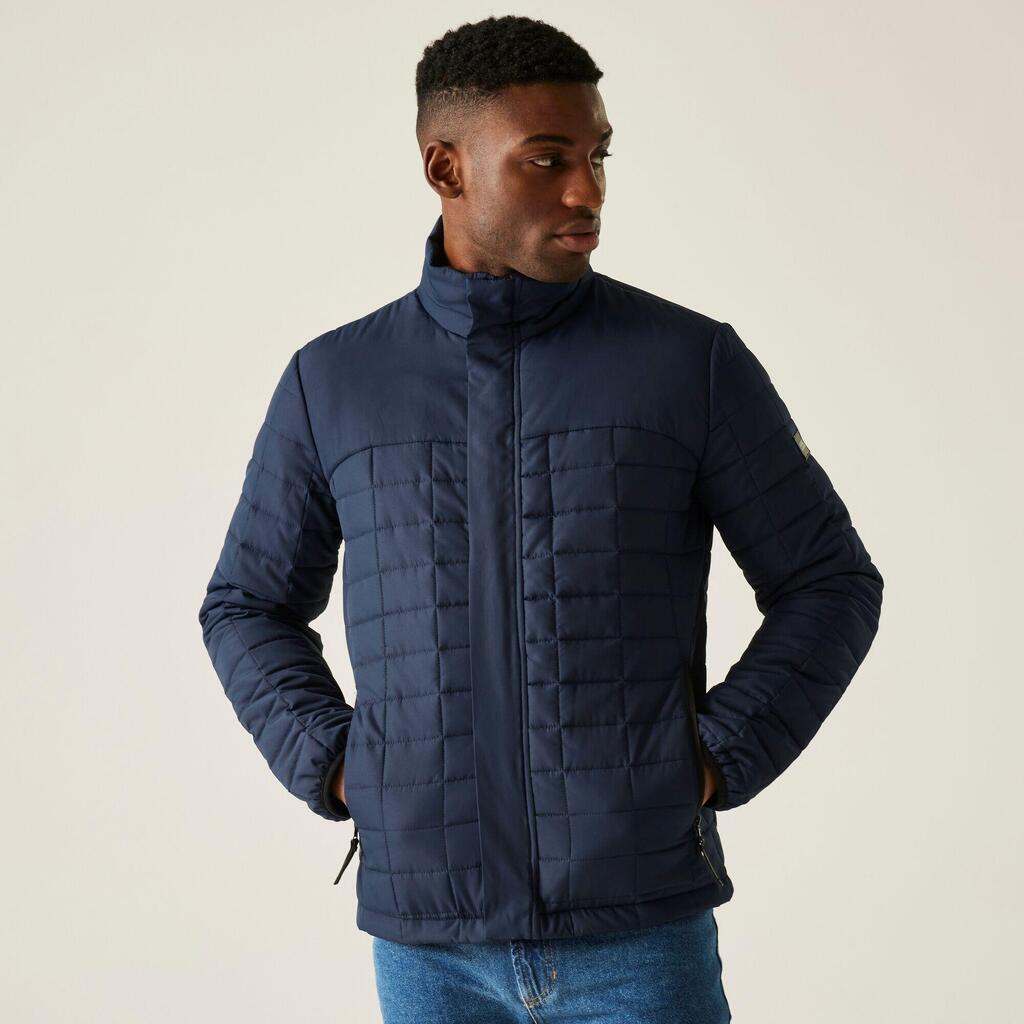 Mens Haire Hooded Insulating Quilted Jacket