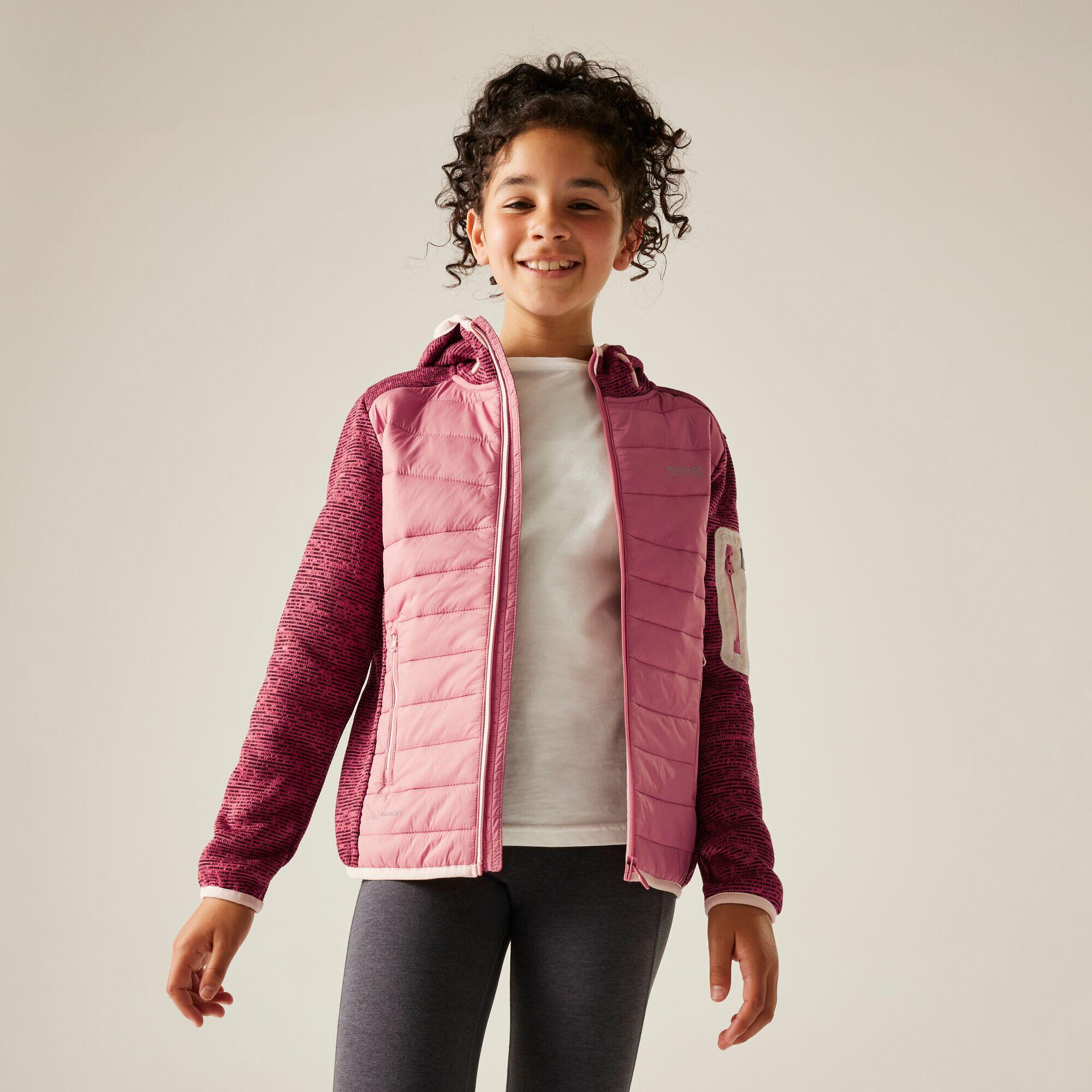 Regatta - Veste Newhill Rembourrée Hybride, Isolante Et Durable Pour Enfants - Doudoune Synthétique - Rose - Decathlon