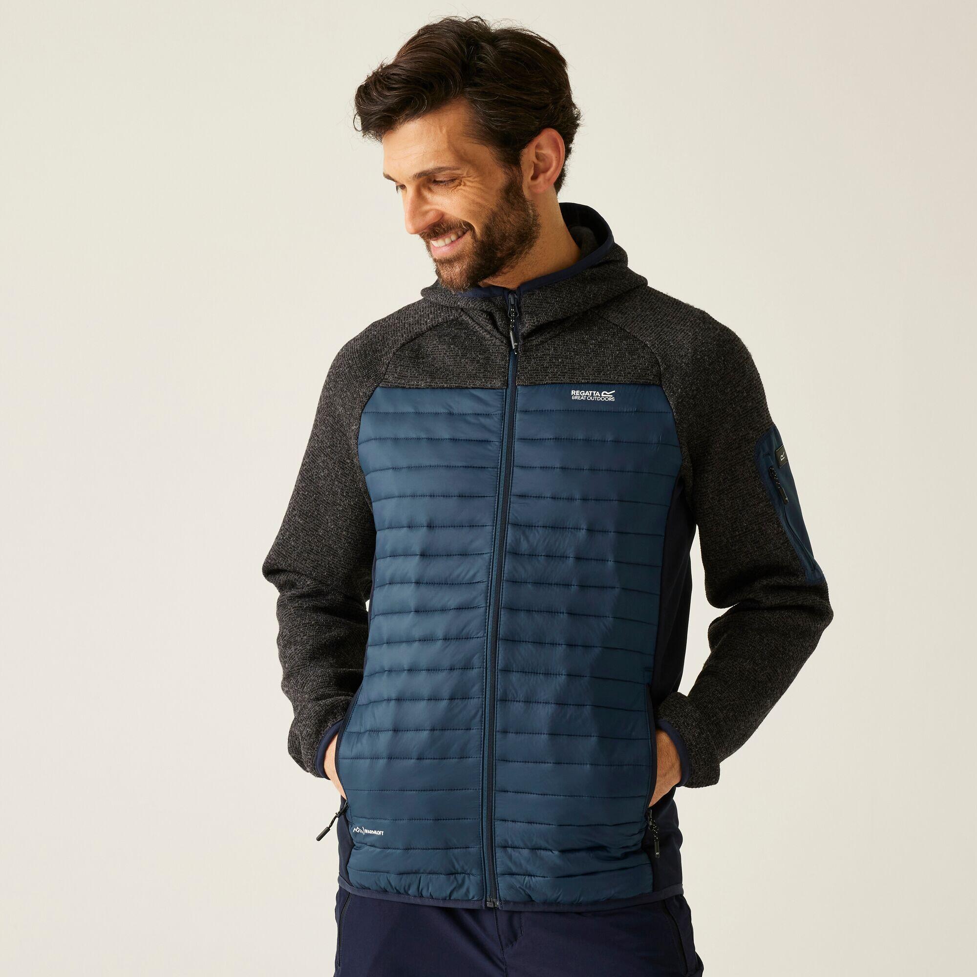 Regatta - Veste Newhill Hybride Rembourrée Isolante Pour Homme - Doudoune Synthétique - Bleu|vert - Decathlon