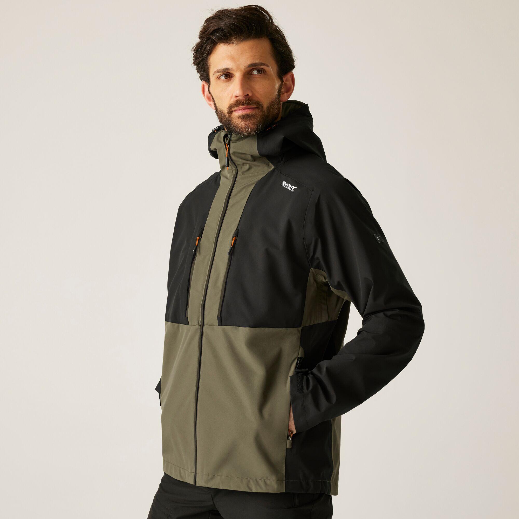 Regatta - Veste Sacramento Imperméable Et Respirante 3 En 1 Pour Homme - Doudoune Synthétique - Marron|vert - Decathlon