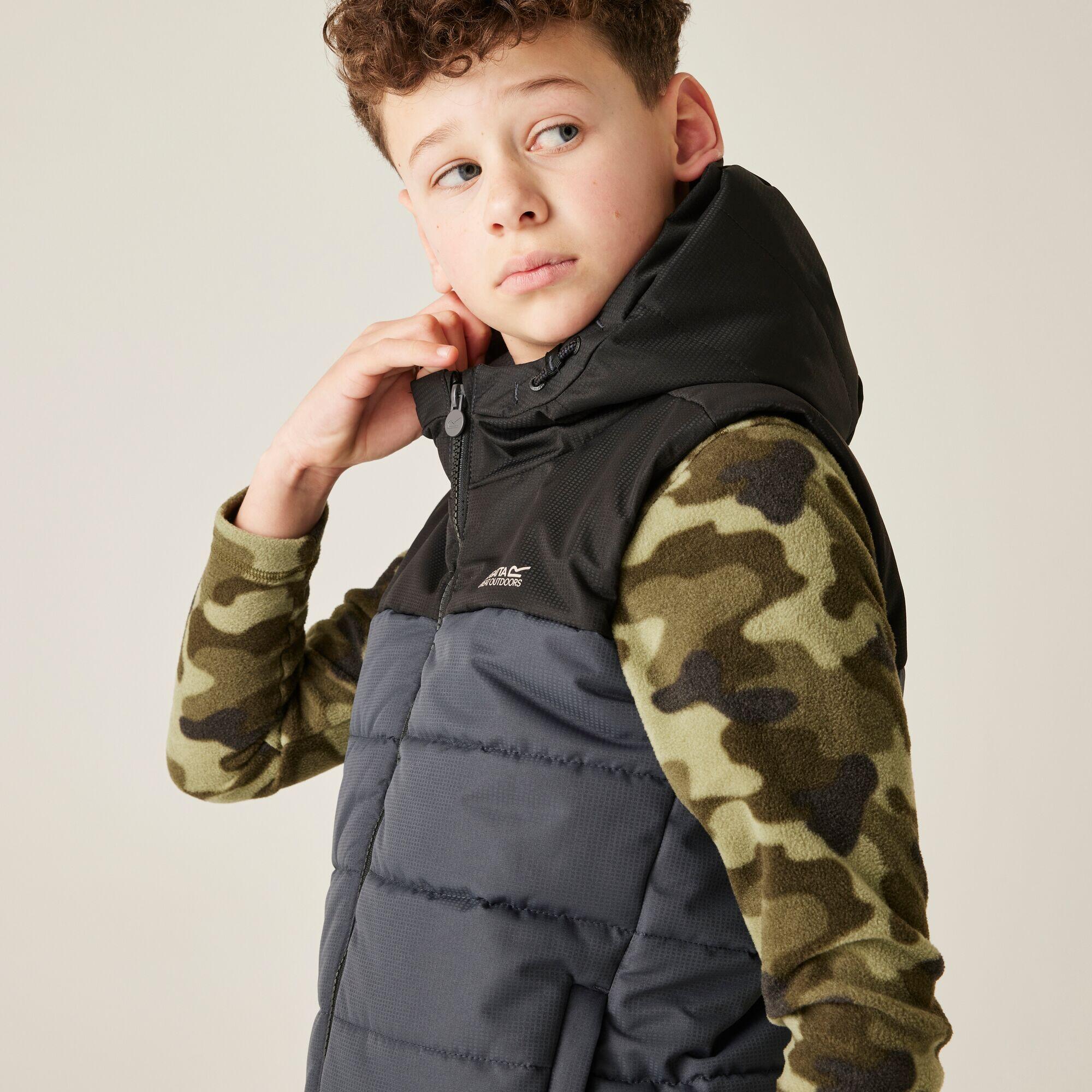 Gilet sans manches à capuche déperlant pour enfants Lofthouse 4/7