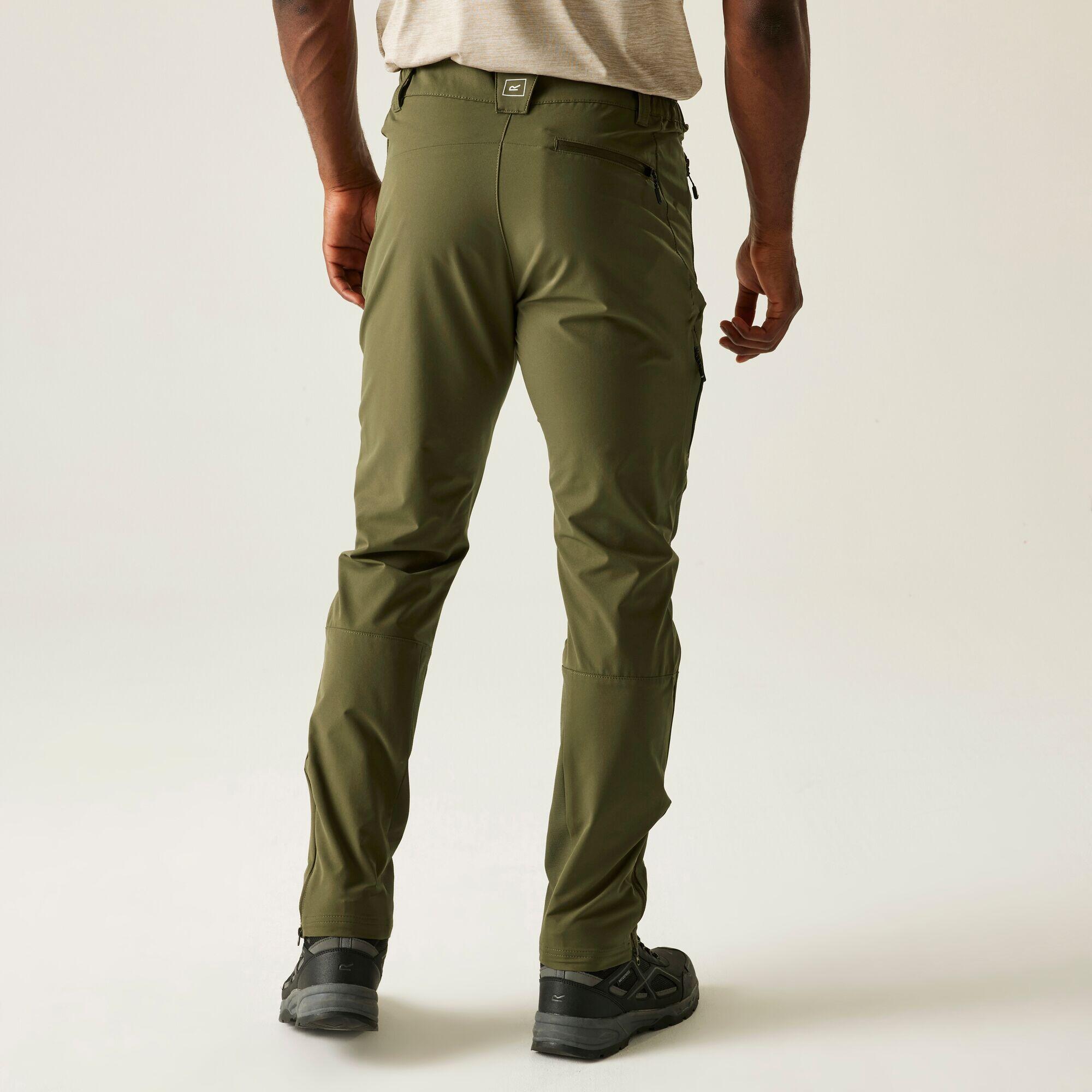 Pantalón de senderismo impermeables y resistentes Montorn para hombre 2/7
