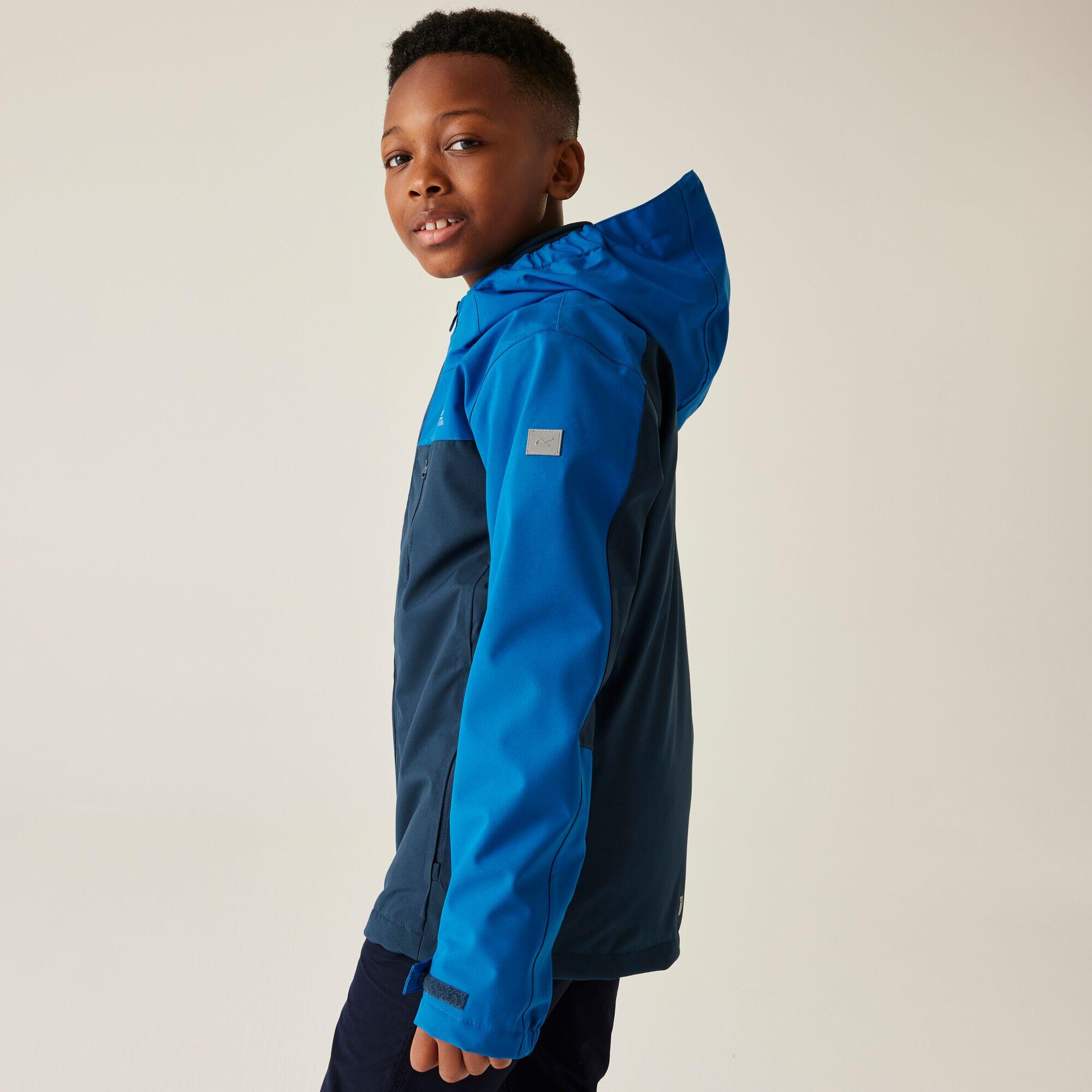 Kids Trekktain in Stretch Breathable Waterproof Jacket REGATTA