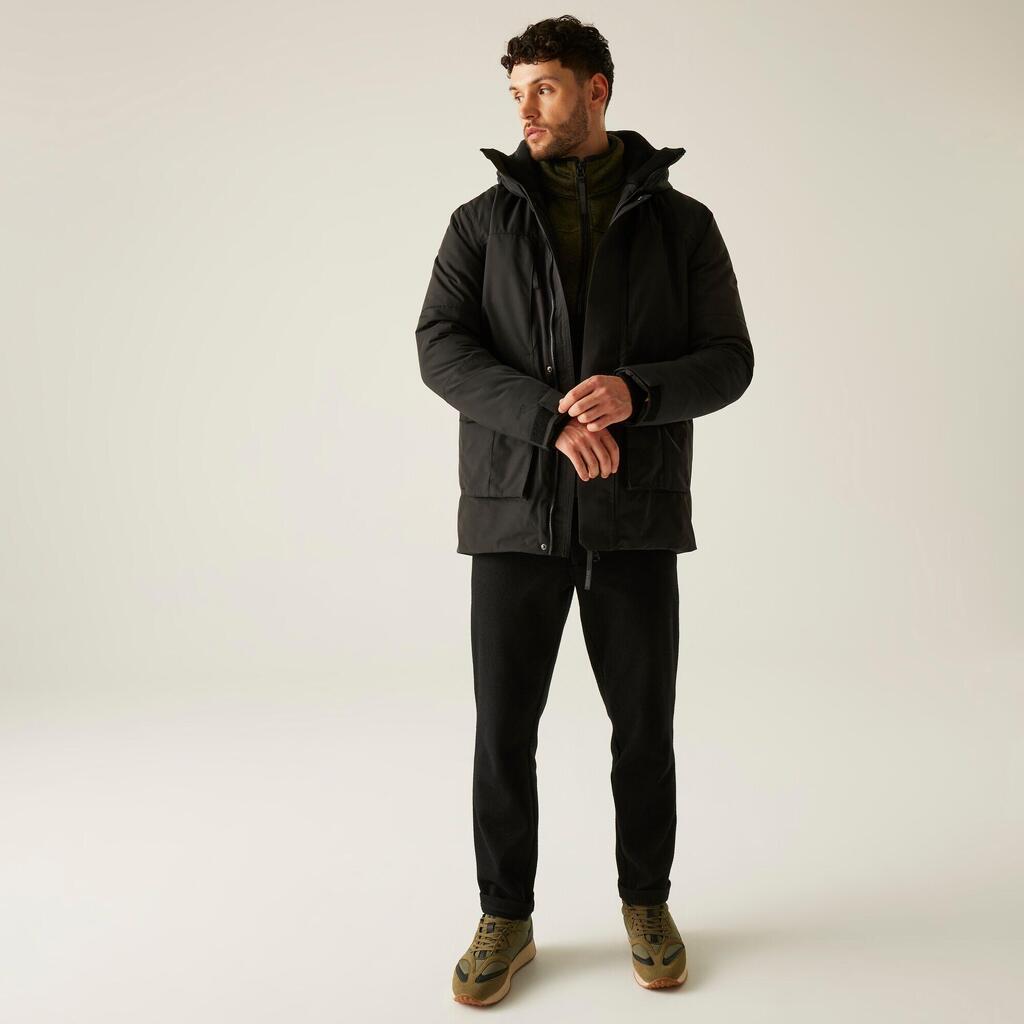 Mens Marron Waterproof Breathable Insulated Jacket