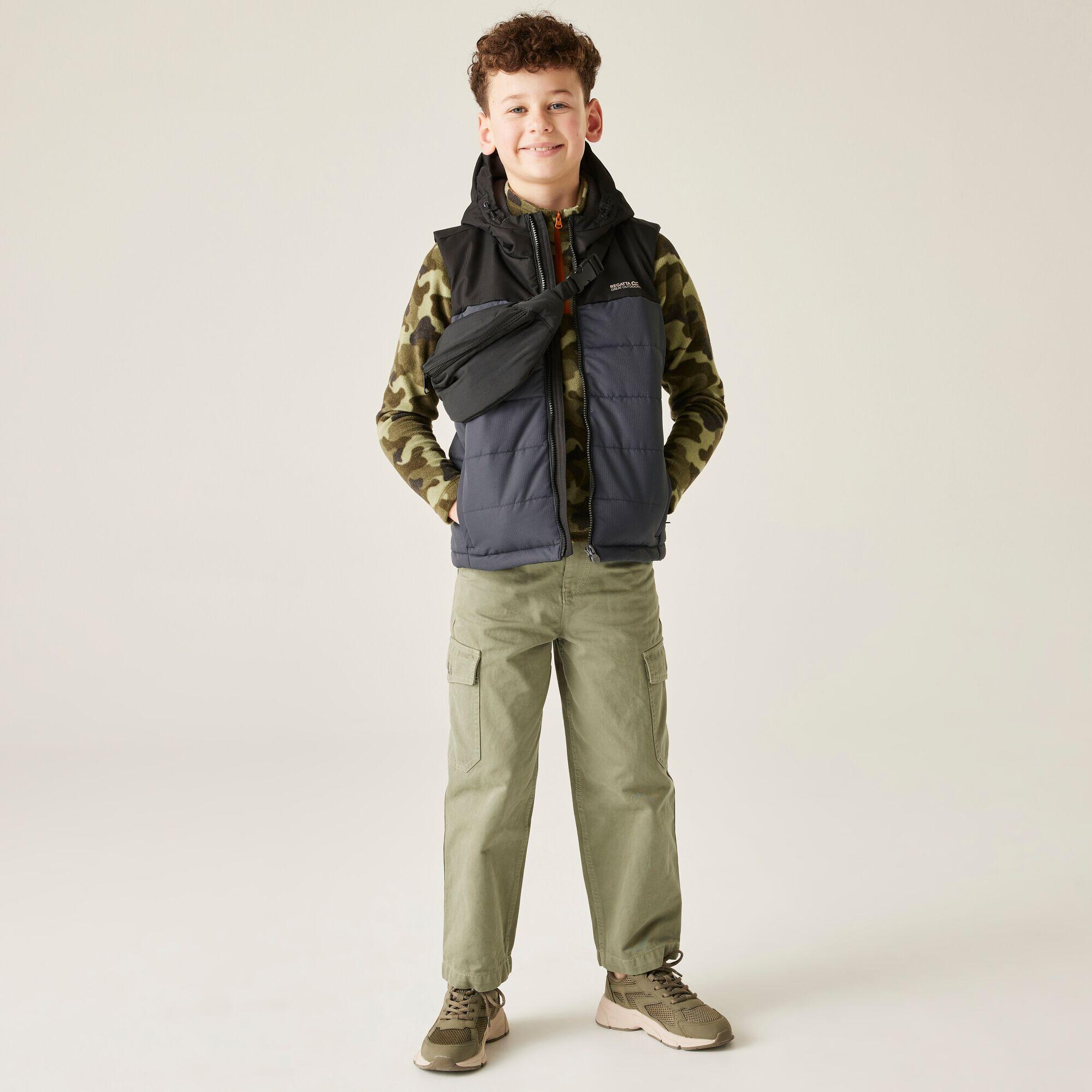 Gilet sans manches à capuche déperlant pour enfants Lofthouse 3/7