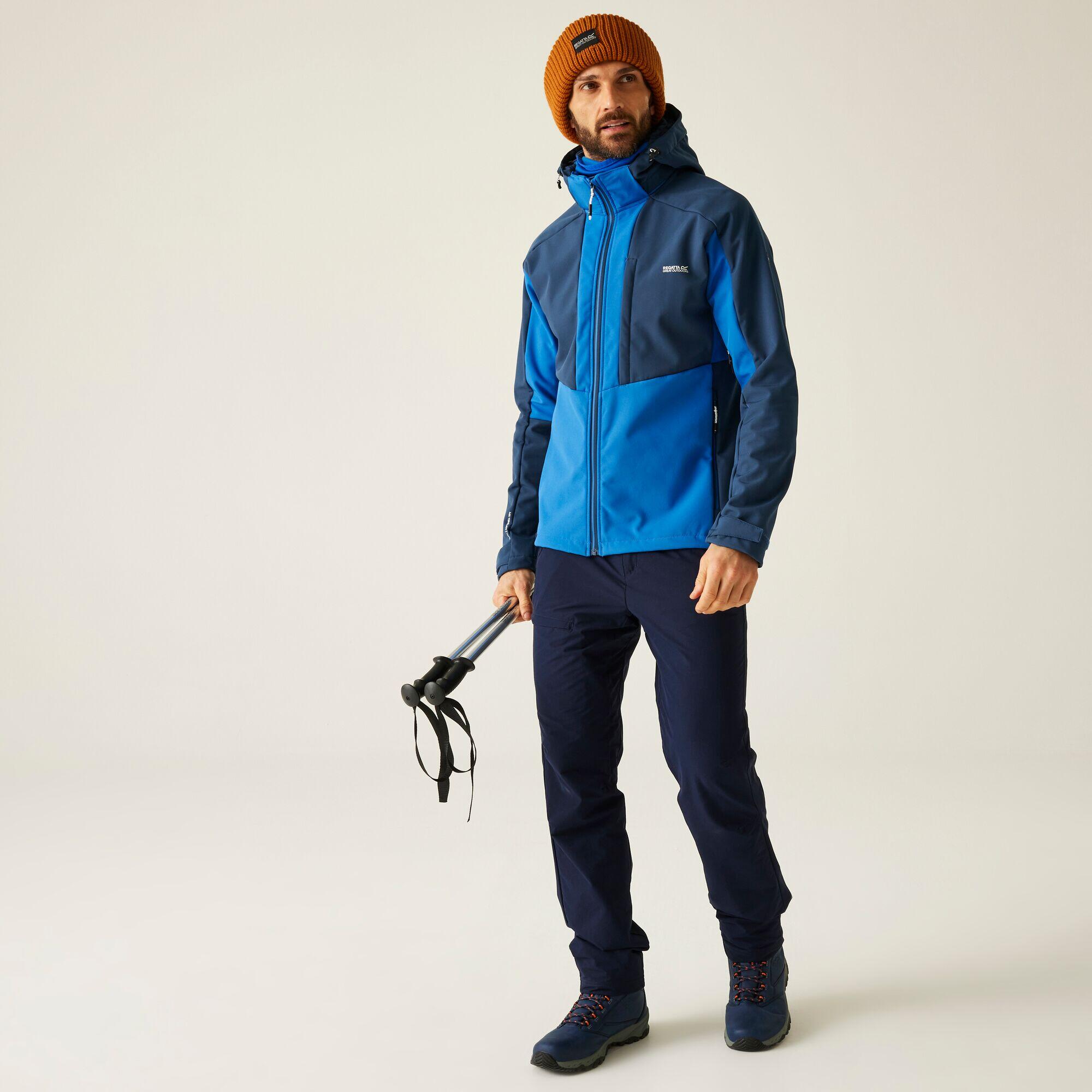 Regatta - Softshell Hewitts Isolé Coupe-vent Pour Homme - Veste - Bleu - Decathlon