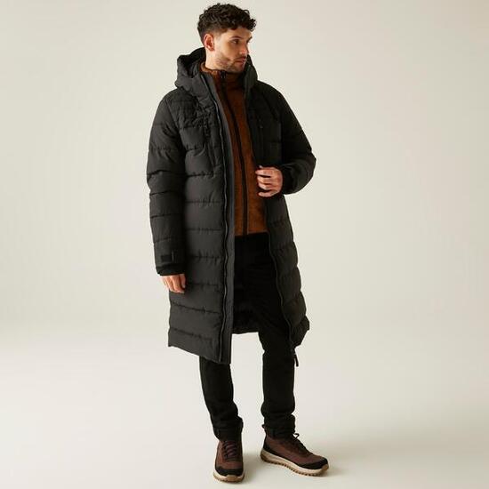 Mottere Wärmende Stepp-Kapuzenjacke für Herren