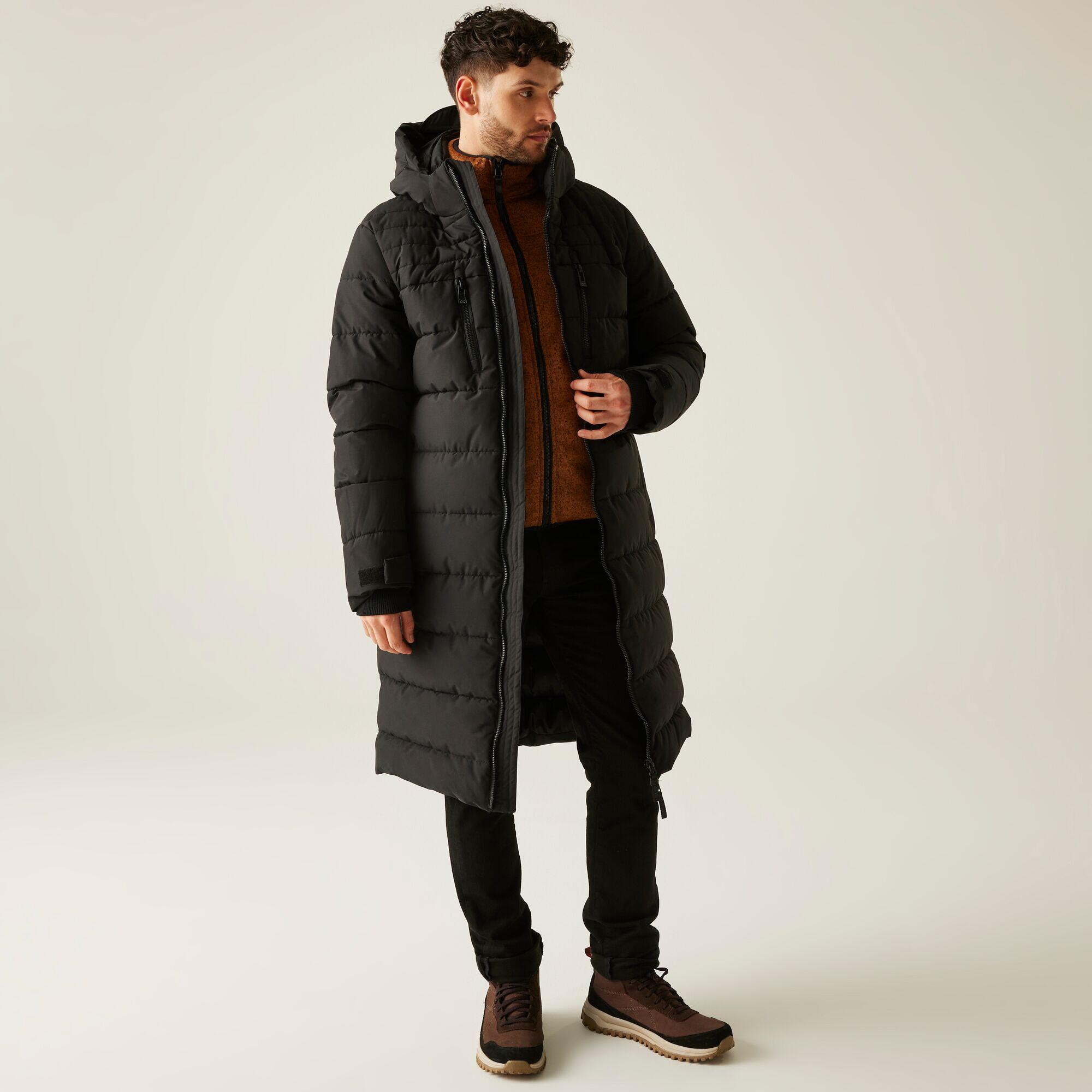 Regatta - Veste Mottere Matelassée Isolante À Capuche Pour Homme - Doudoune Synthétique - Noir - Decathlon