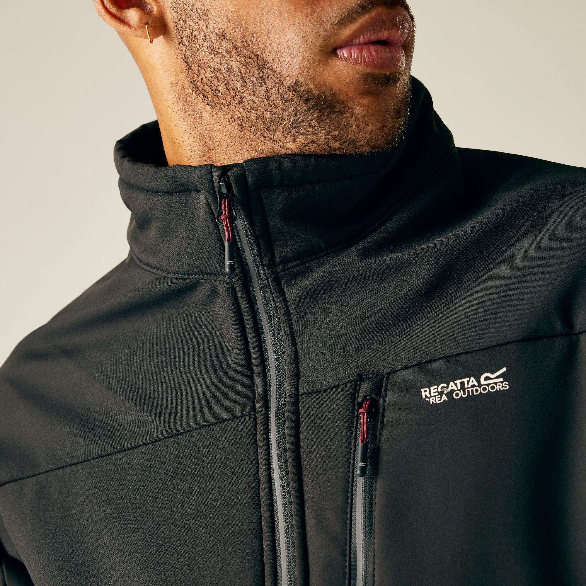 Giacca softshell stretch da uomo Moutdale, antivento 4/7