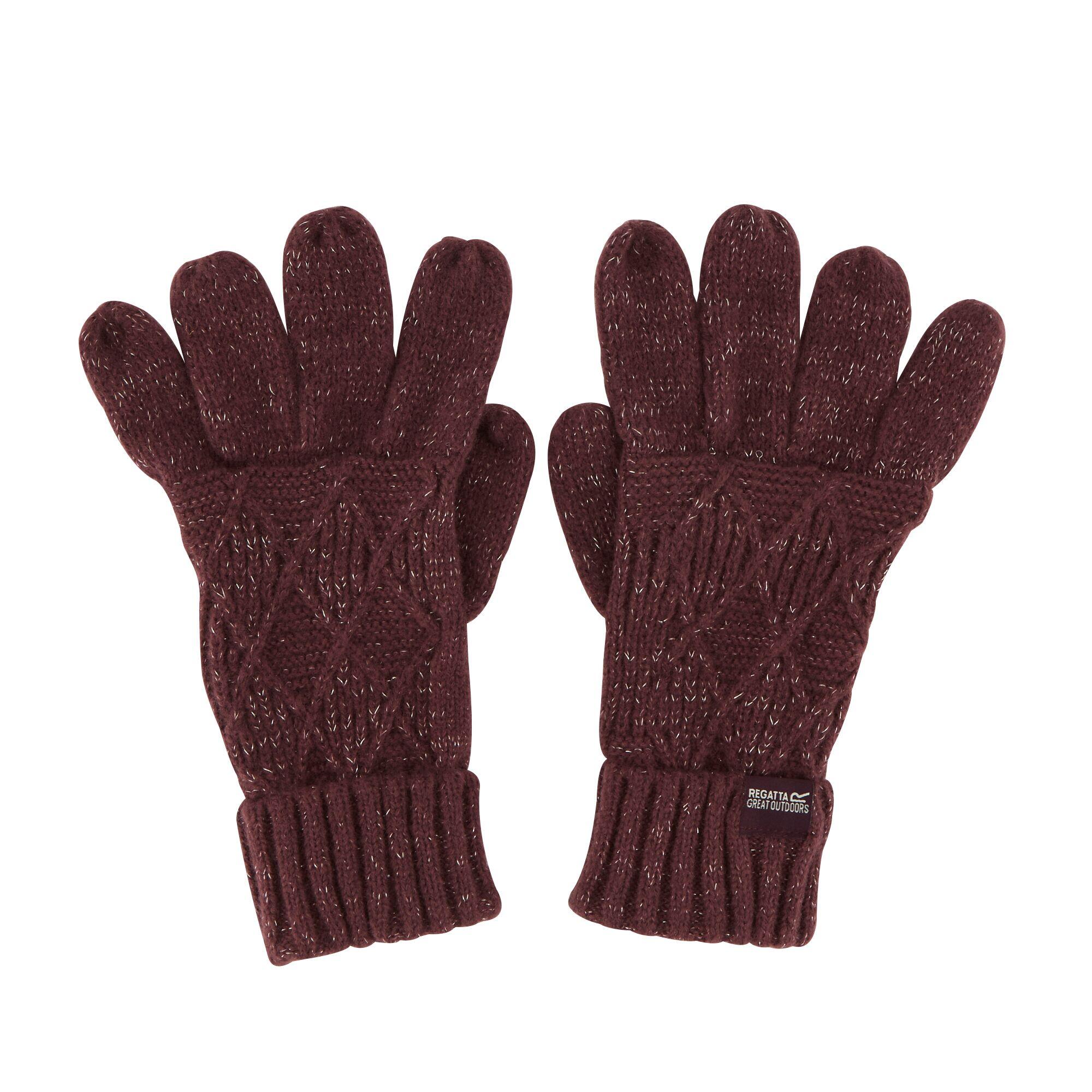 REGATTA Womens Multimix Knitted Gloves